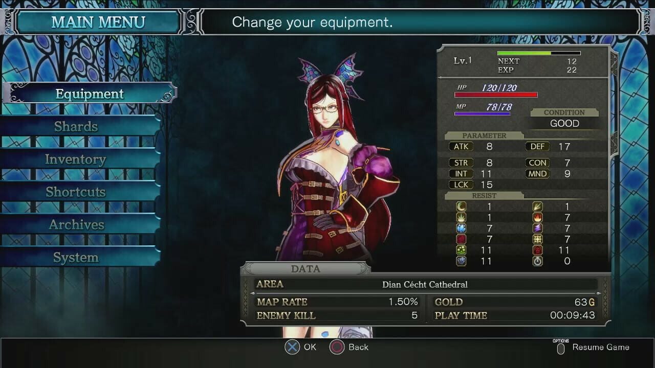 Screenshot for Bloodstained: Ritual of the Night - IGA's Back Pack
