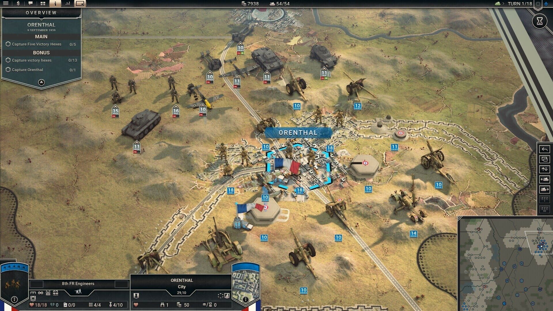 Screenshot for Panzer Corps 2: Axis Operations - 1939