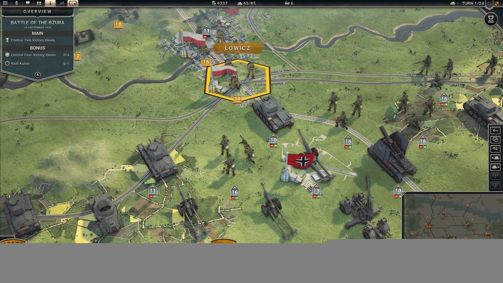 Screenshot for Panzer Corps 2: Axis Operations - 1939