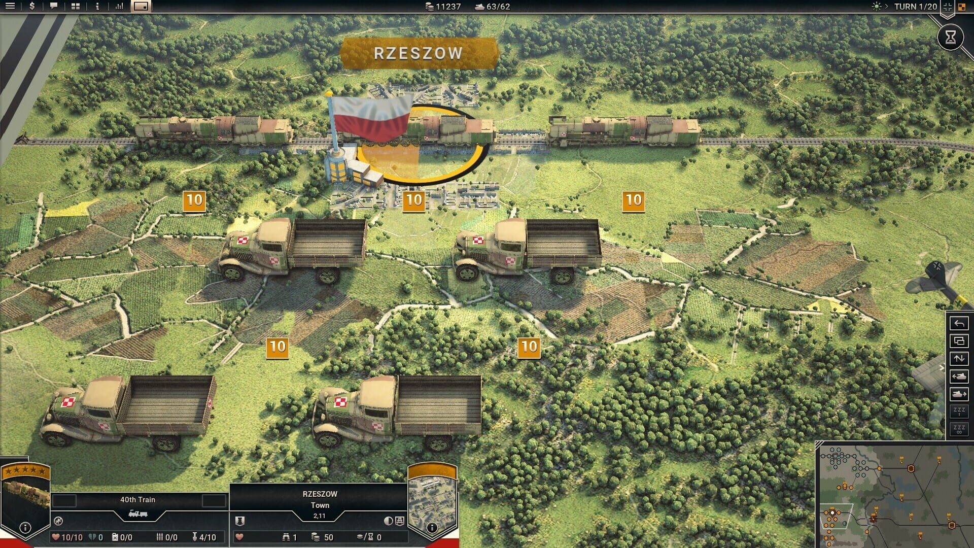 Screenshot for Panzer Corps 2: Axis Operations - 1939