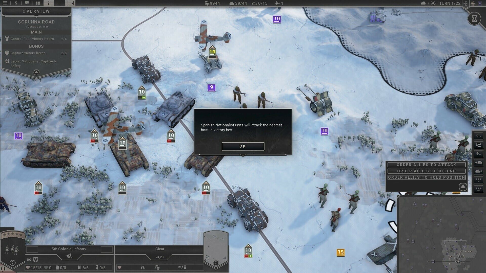 Screenshot for Panzer Corps 2: Axis Operations - Spanish Civil War