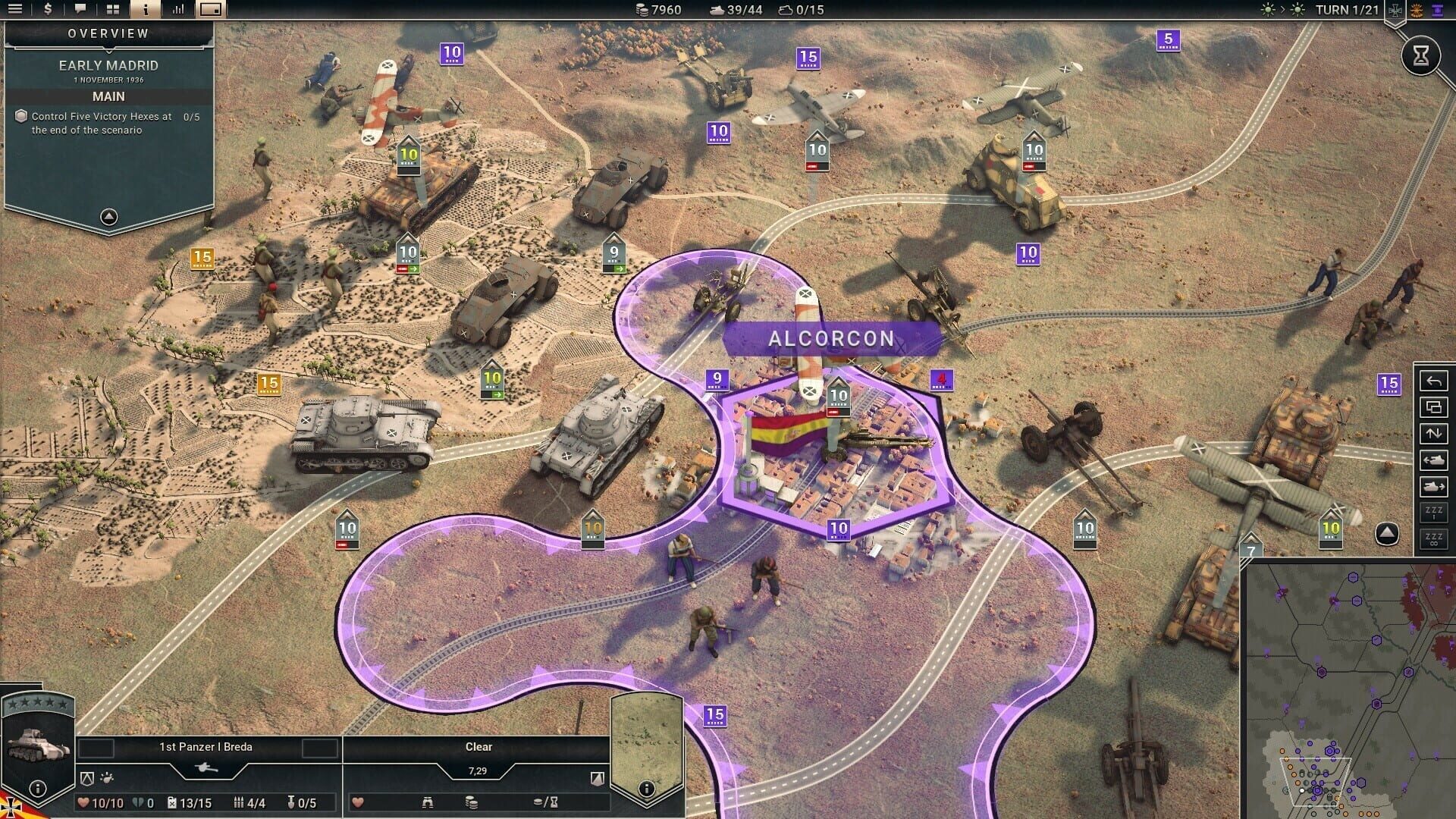Screenshot for Panzer Corps 2: Axis Operations - Spanish Civil War