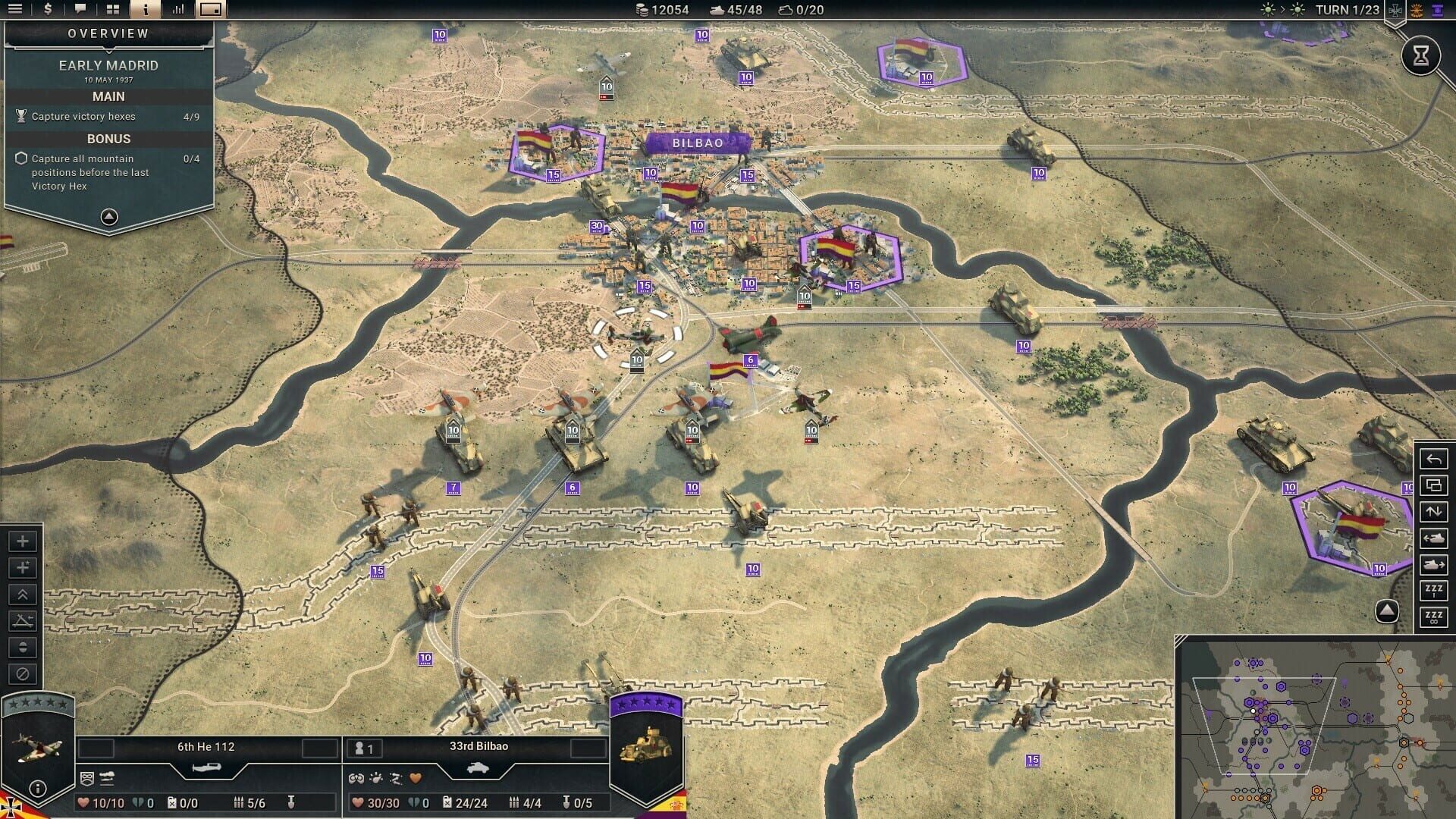 Screenshot for Panzer Corps 2: Axis Operations - Spanish Civil War