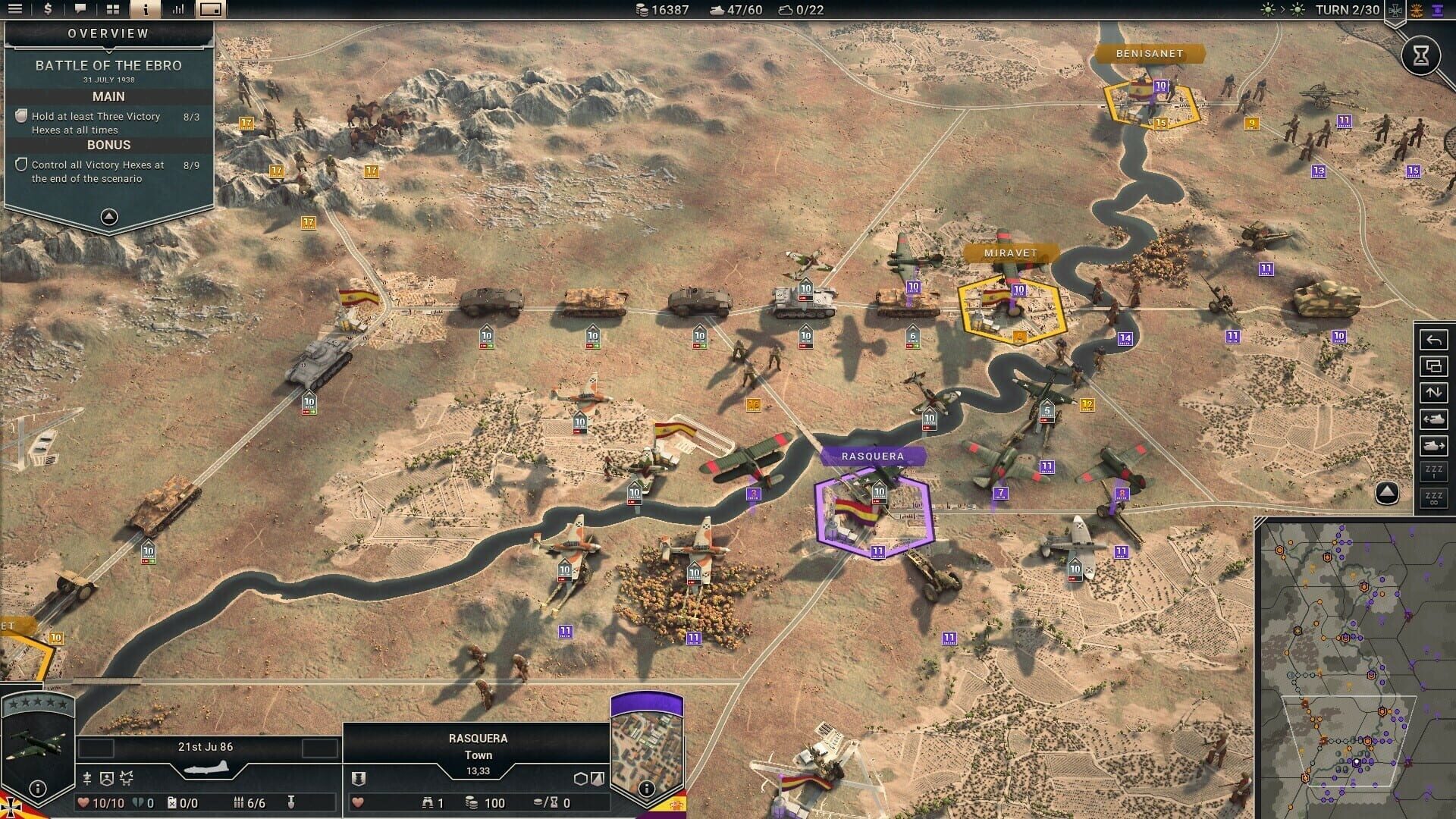 Screenshot for Panzer Corps 2: Axis Operations - Spanish Civil War