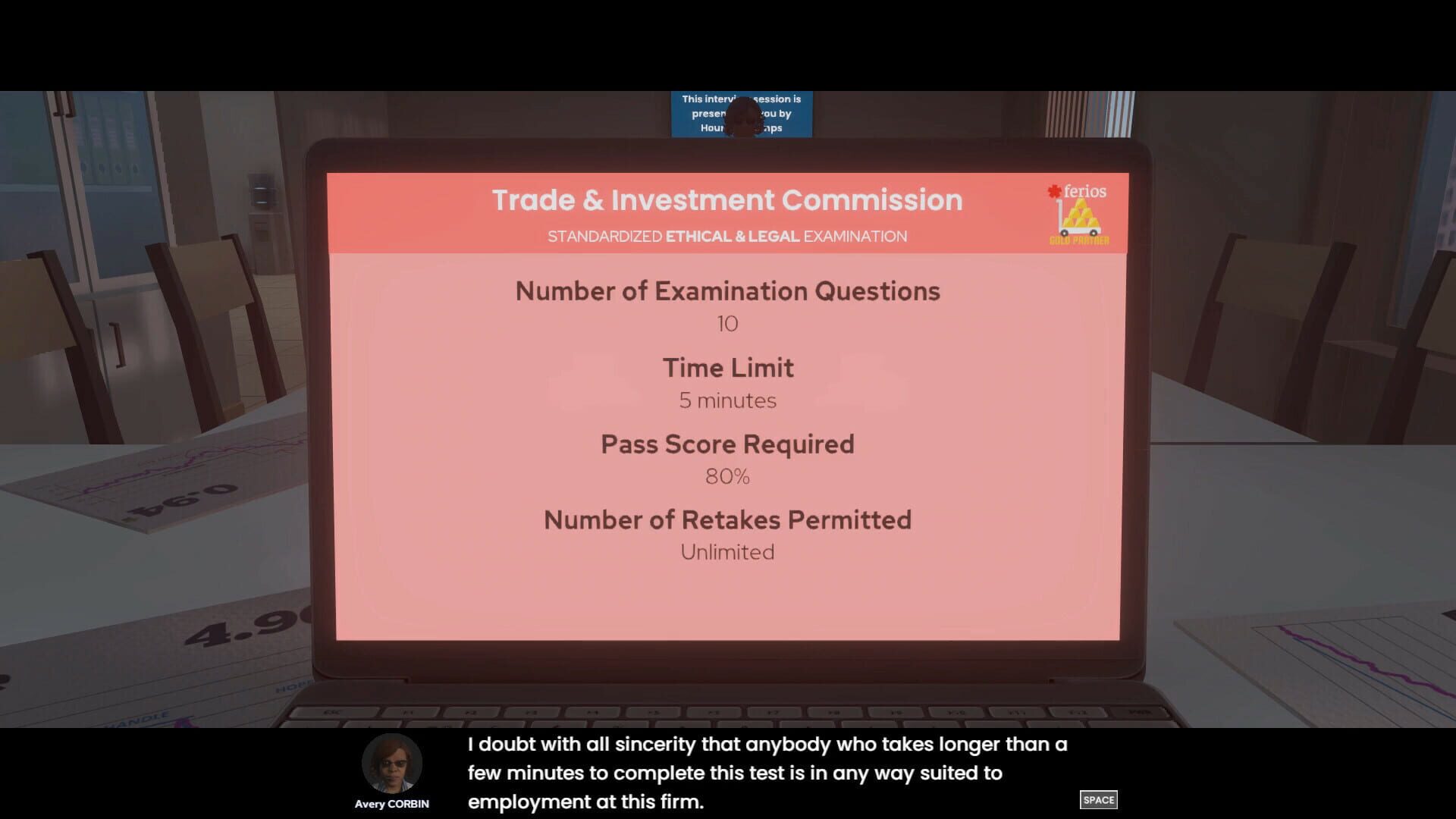 Screenshot for The Invisible Hand