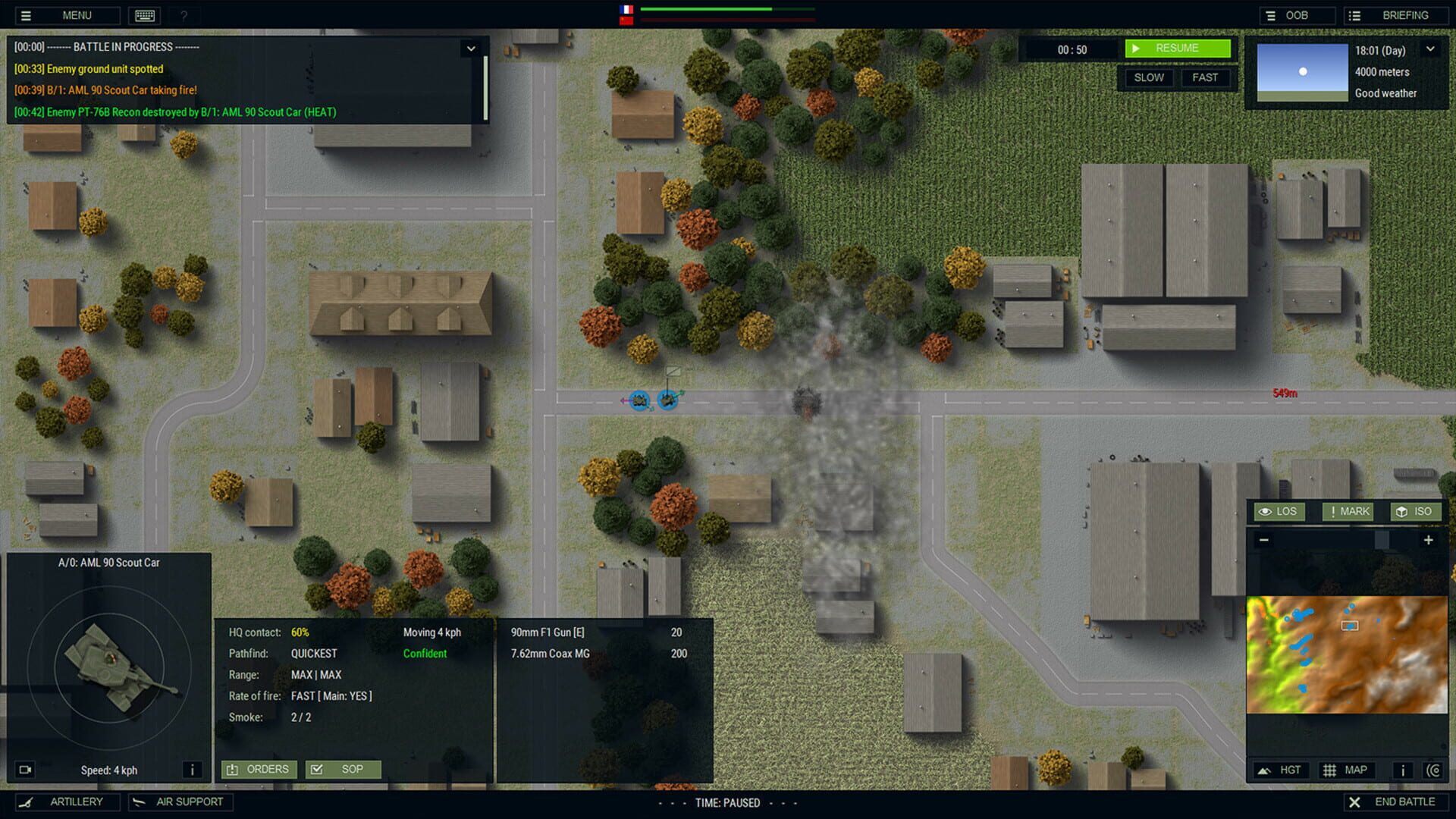 Screenshot for Armored Brigade Nation Pack: France - Belgium
