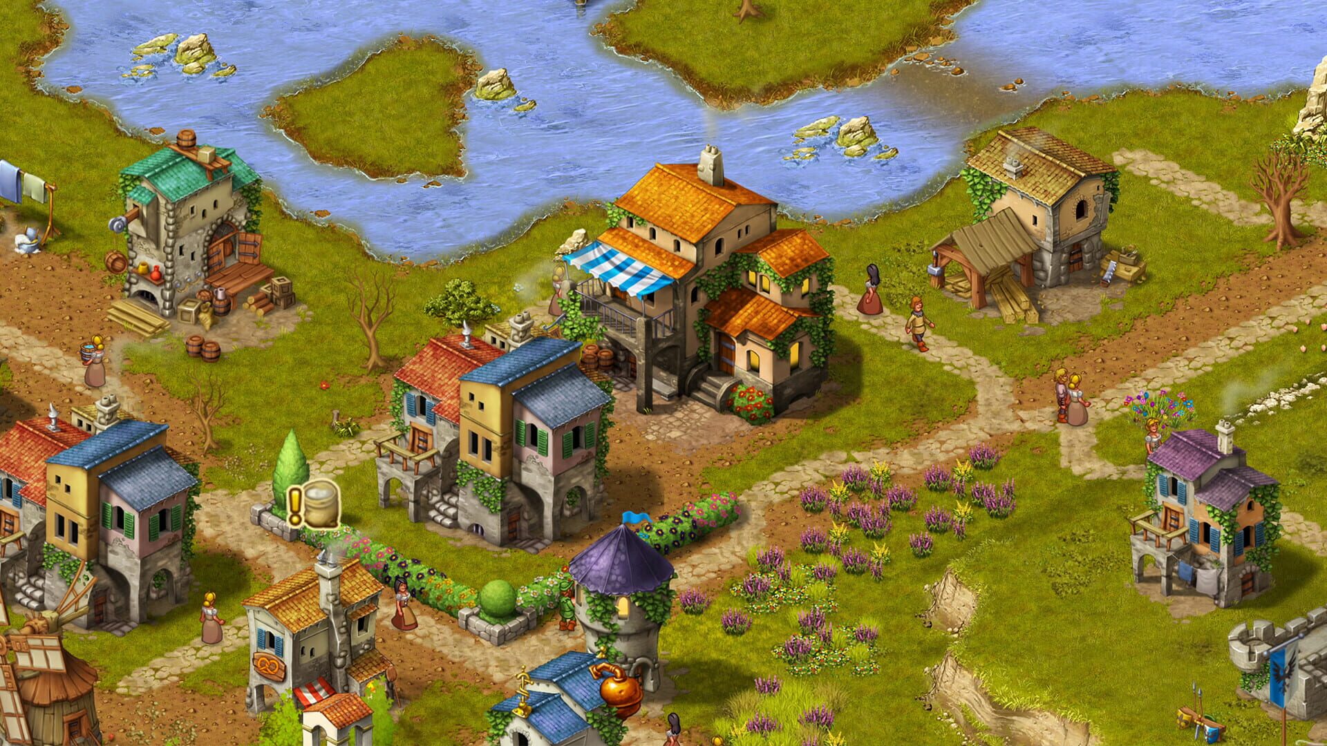Screenshot for Townsmen: A Kingdom Rebuilt - The Seaside Empire