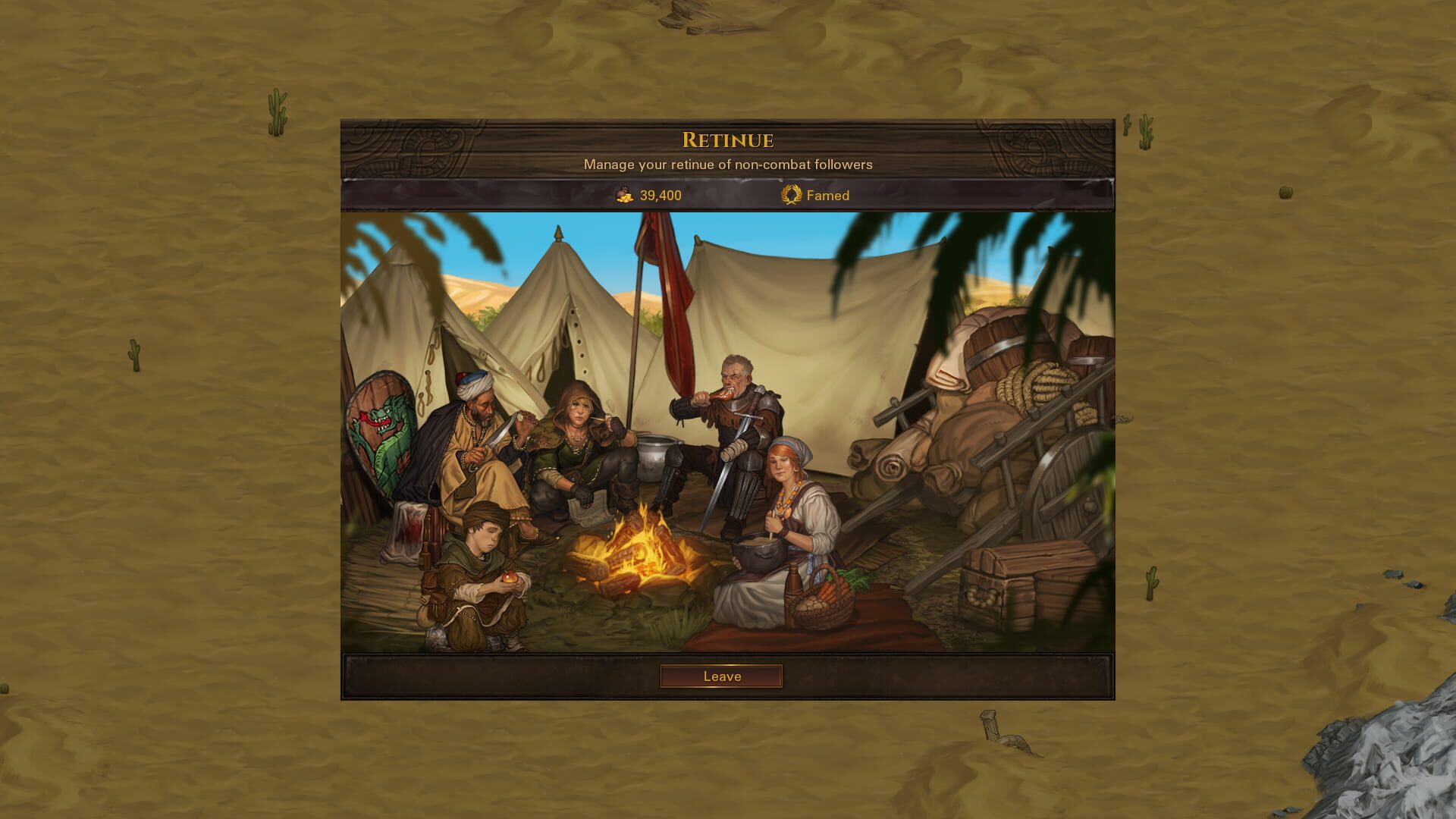 Screenshot for Battle Brothers: Blazing Deserts