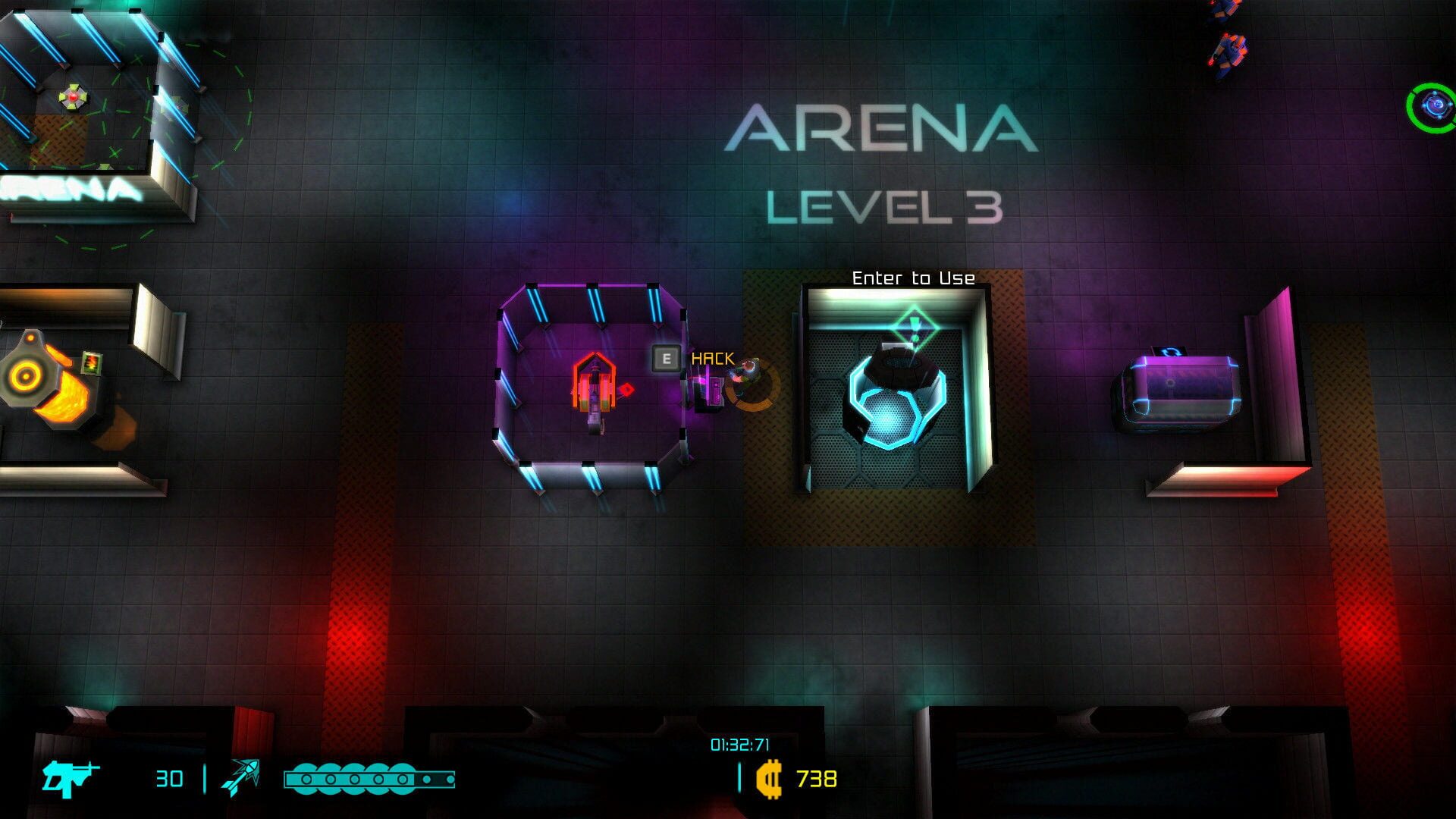 Screenshot for Neon Chrome: Arena