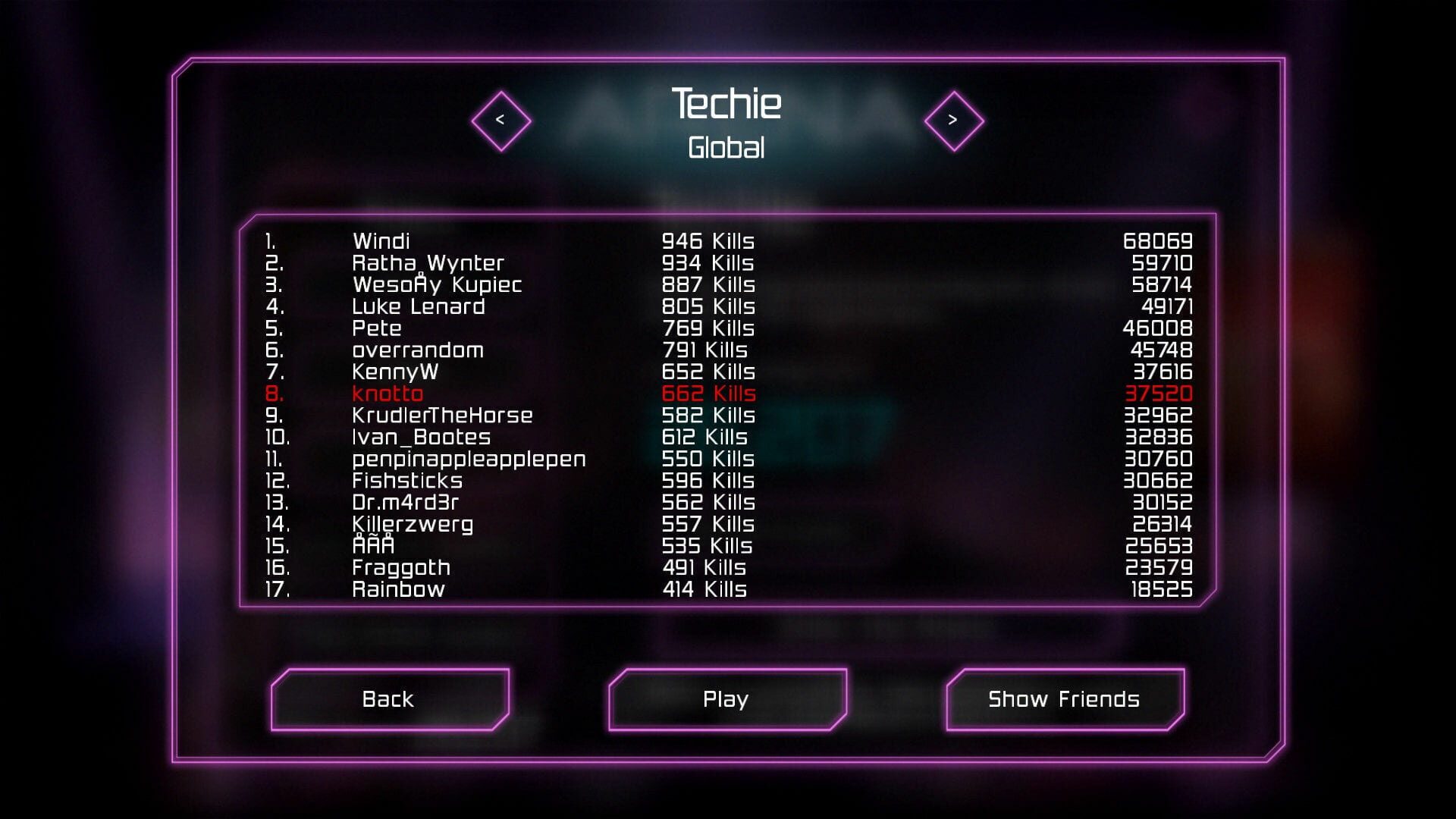 Screenshot for Neon Chrome: Arena