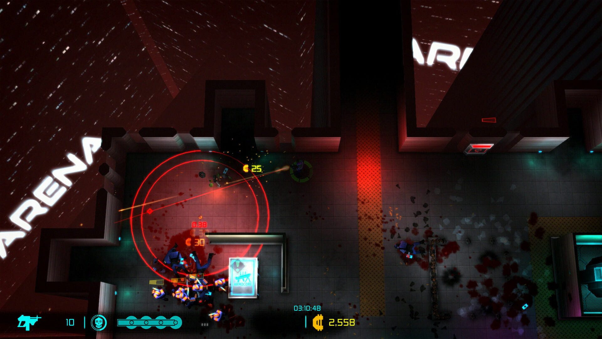 Screenshot for Neon Chrome: Arena