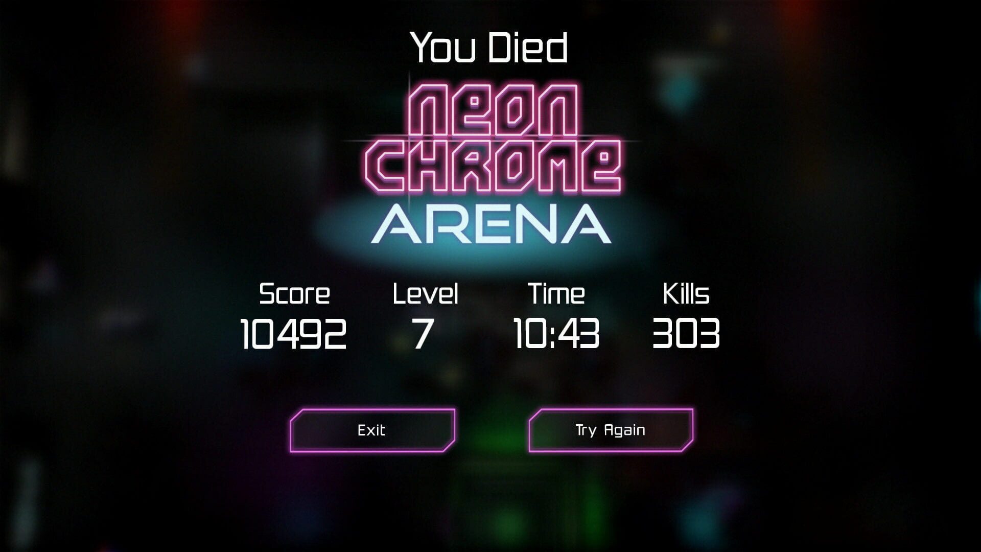 Screenshot for Neon Chrome: Arena