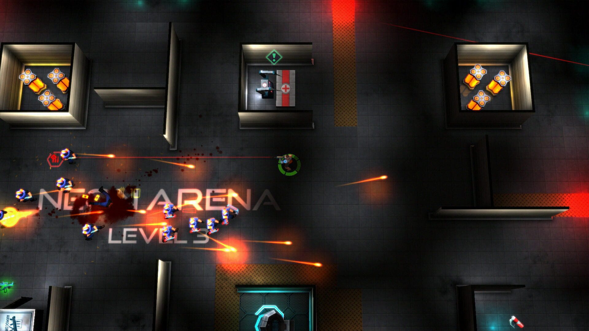 Screenshot for Neon Chrome: Arena