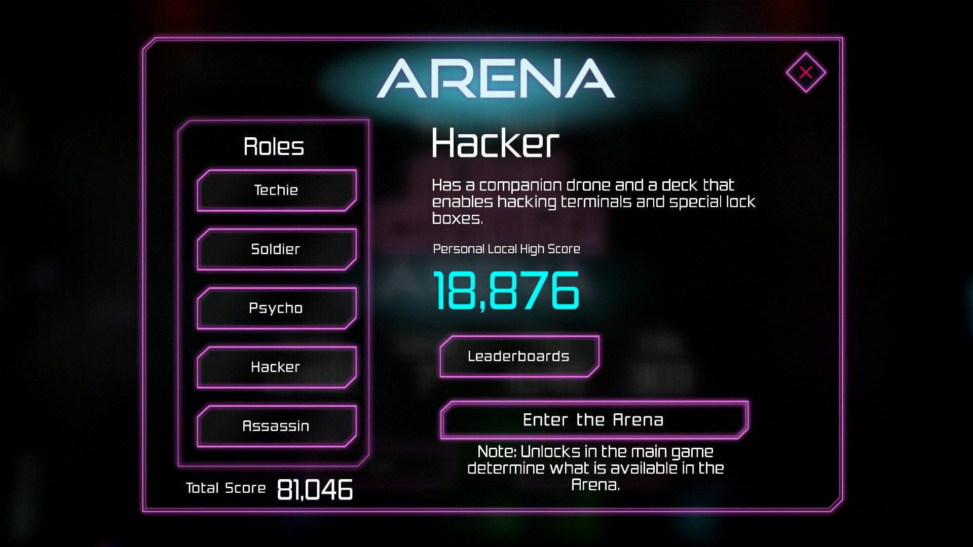 Screenshot for Neon Chrome: Arena