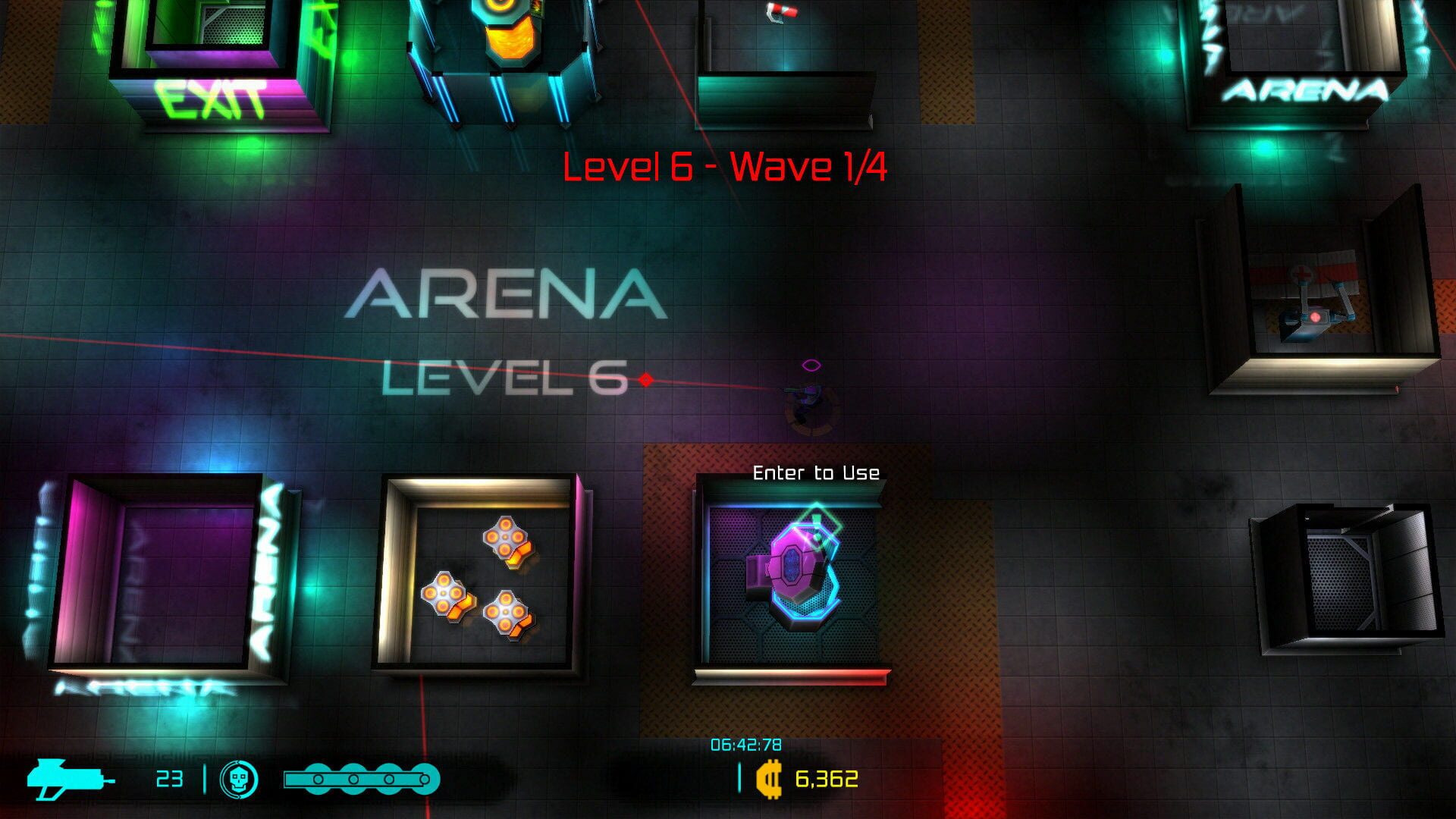 Screenshot for Neon Chrome: Arena
