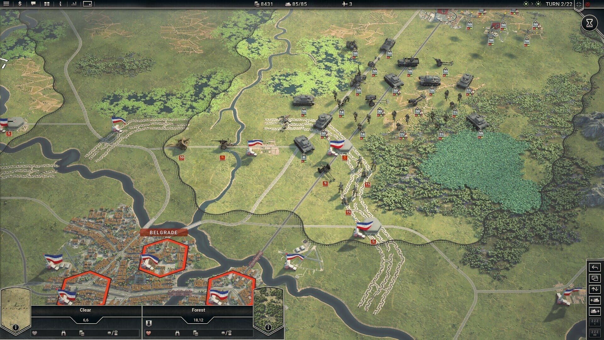 Screenshot for Panzer Corps 2: Axis Operations - 1941