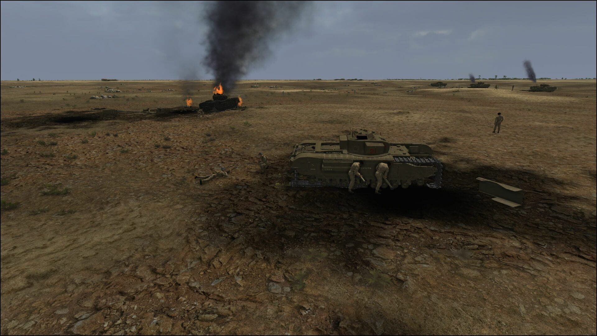 Screenshot for Tank Warfare: Operation Pugilist