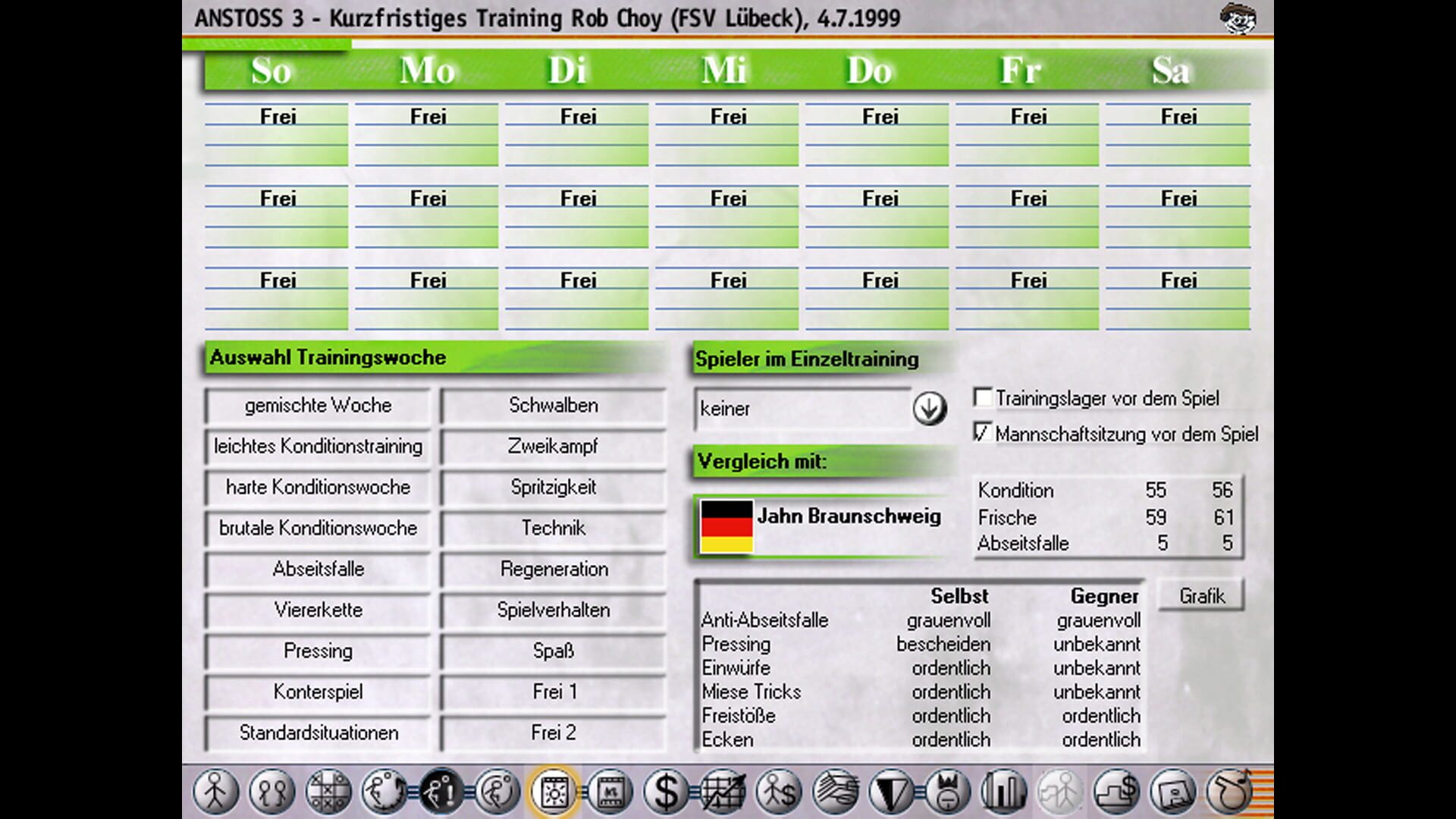 Screenshot for Anstoss 3
