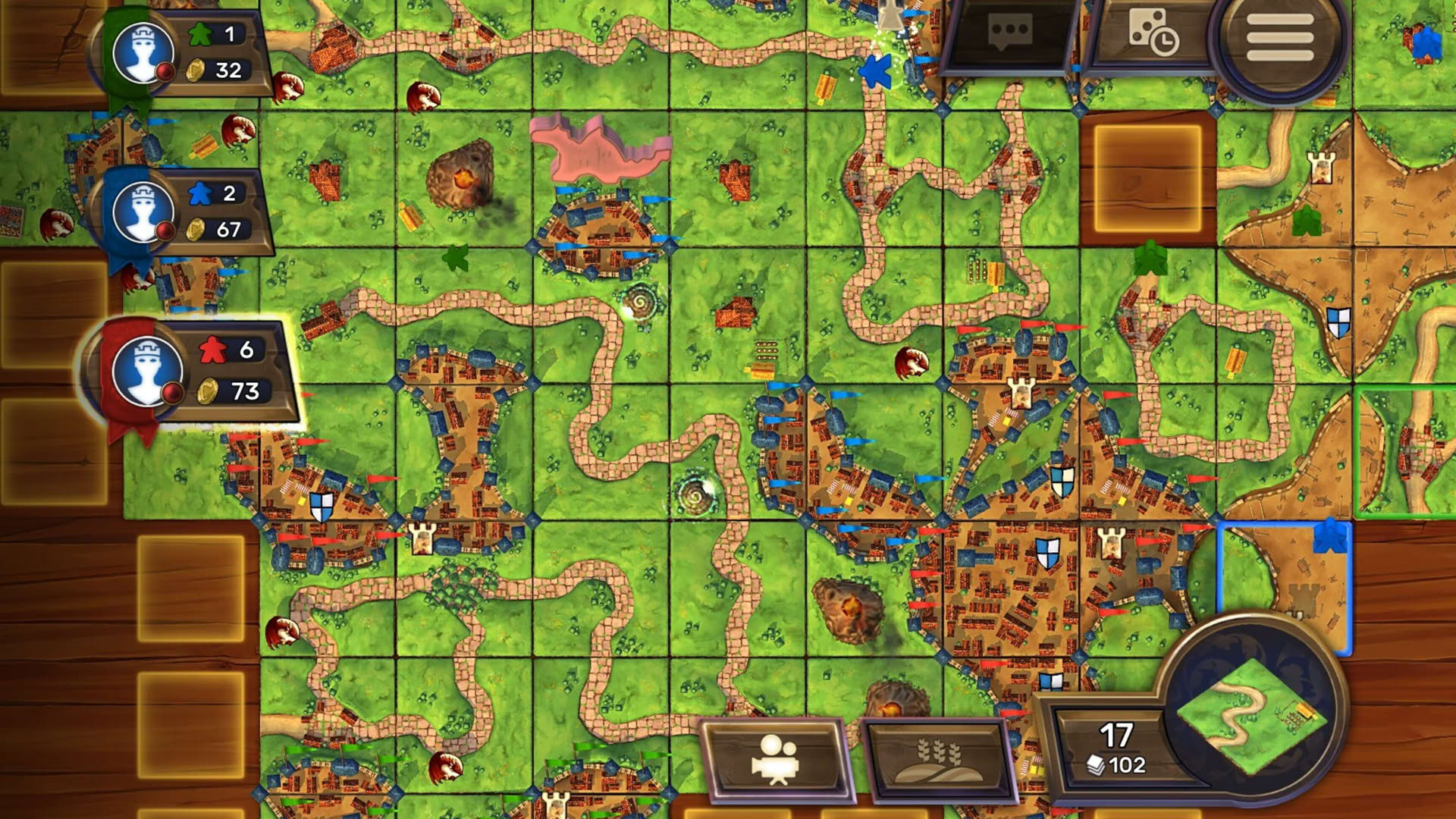 Screenshot for Carcassonne: The Official Board Game - The Princess & the Dragon