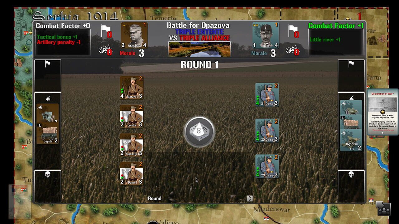 Screenshot for Wars Across the World: Serbia 1914
