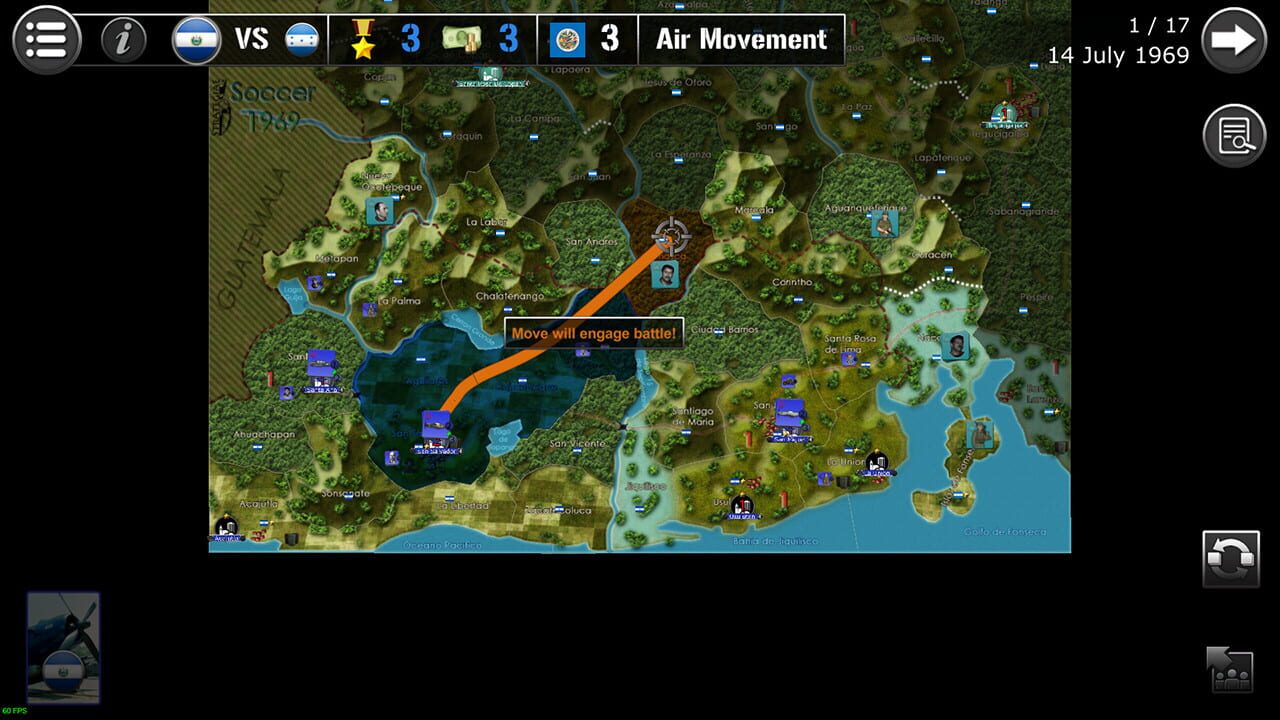 Screenshot for Wars Across the World: Soccer 1969
