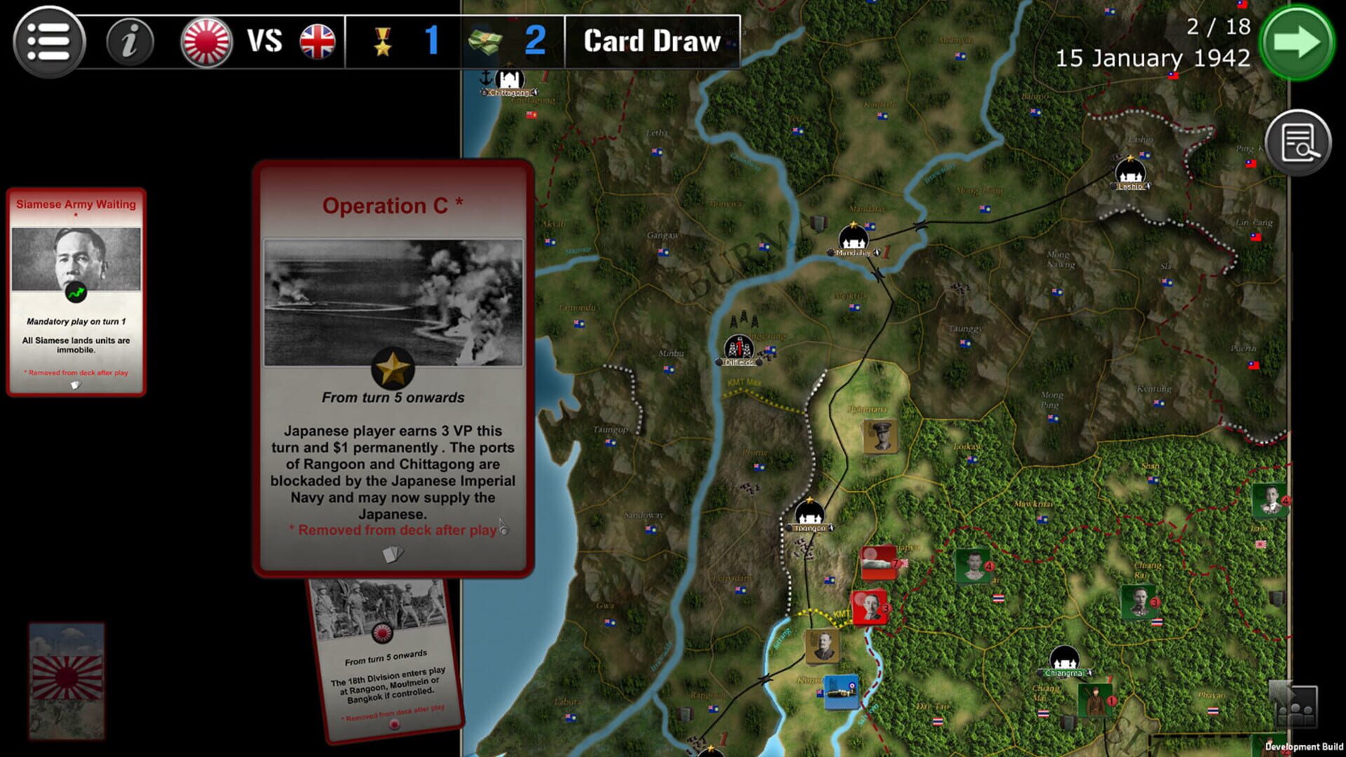 Screenshot for Wars Across the World: Burma 1942