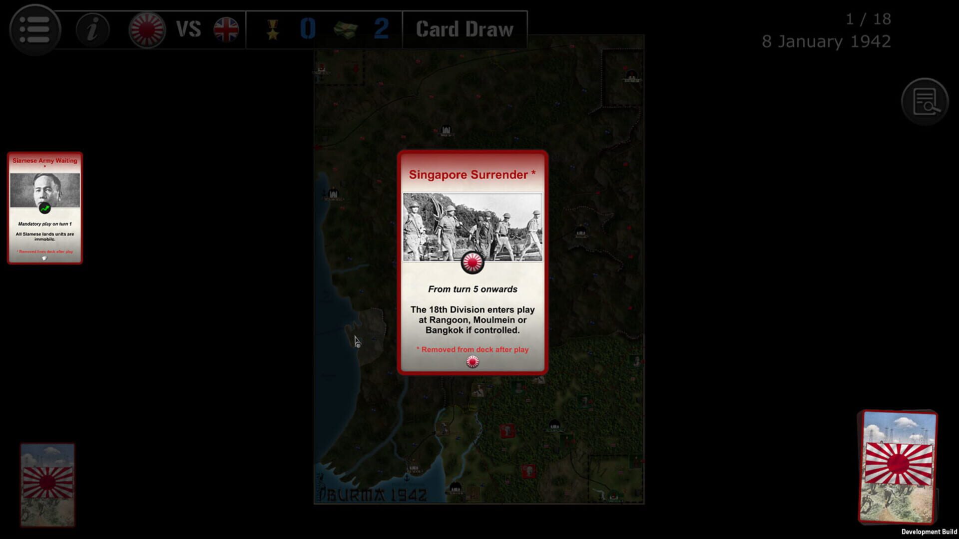 Screenshot for Wars Across the World: Burma 1942