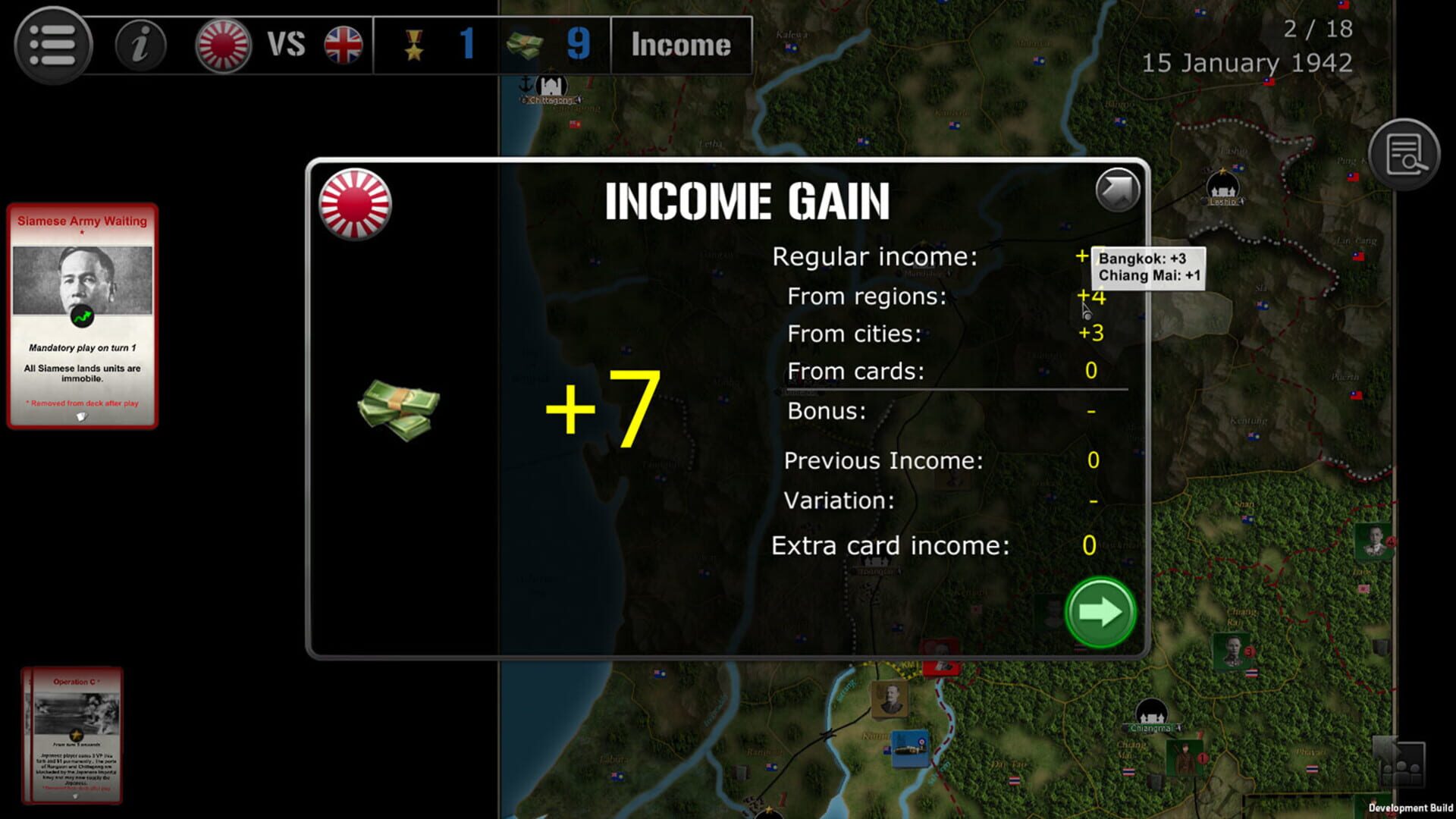 Screenshot for Wars Across the World: Burma 1942