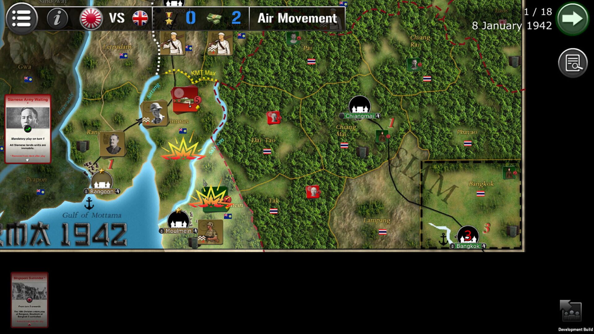 Screenshot for Wars Across the World: Burma 1942