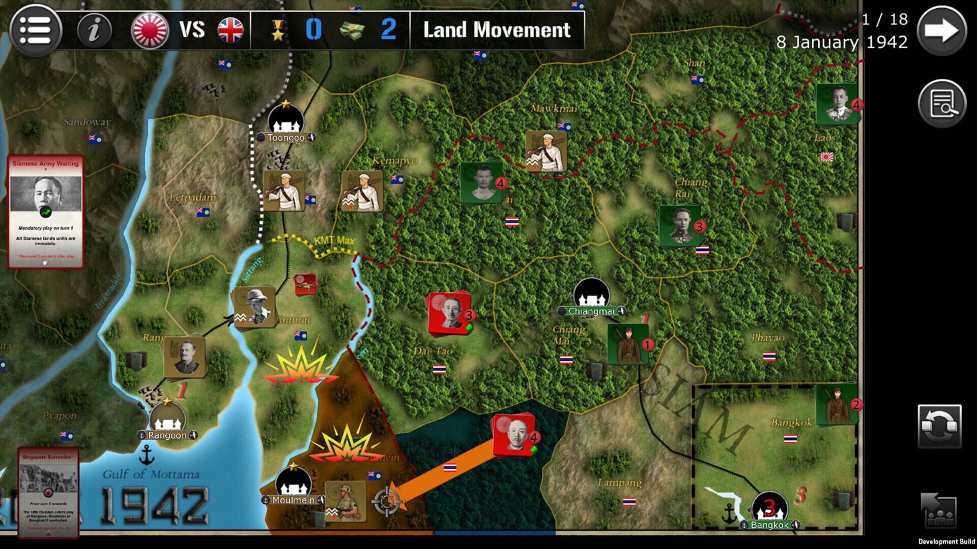 Screenshot for Wars Across the World: Burma 1942