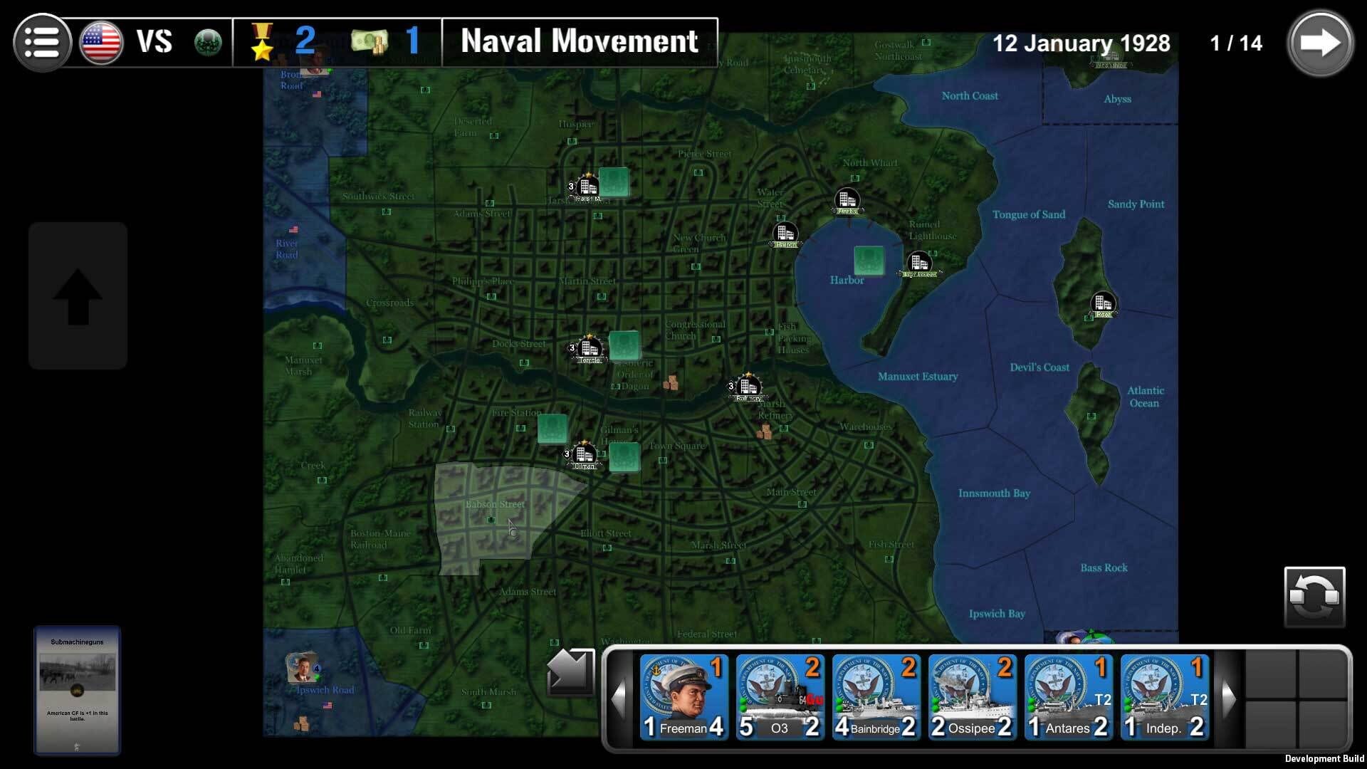 Screenshot for Wars Across the World: Innsmouth 1928