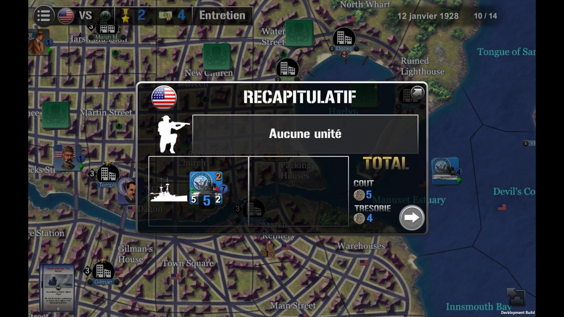 Screenshot for Wars Across the World: Innsmouth 1928