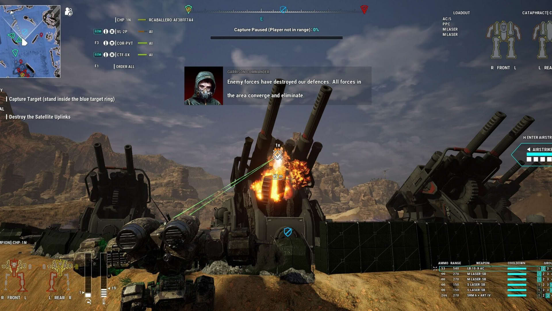 Screenshot for MechWarrior 5: Mercenaries - Heroes of the Inner Sphere