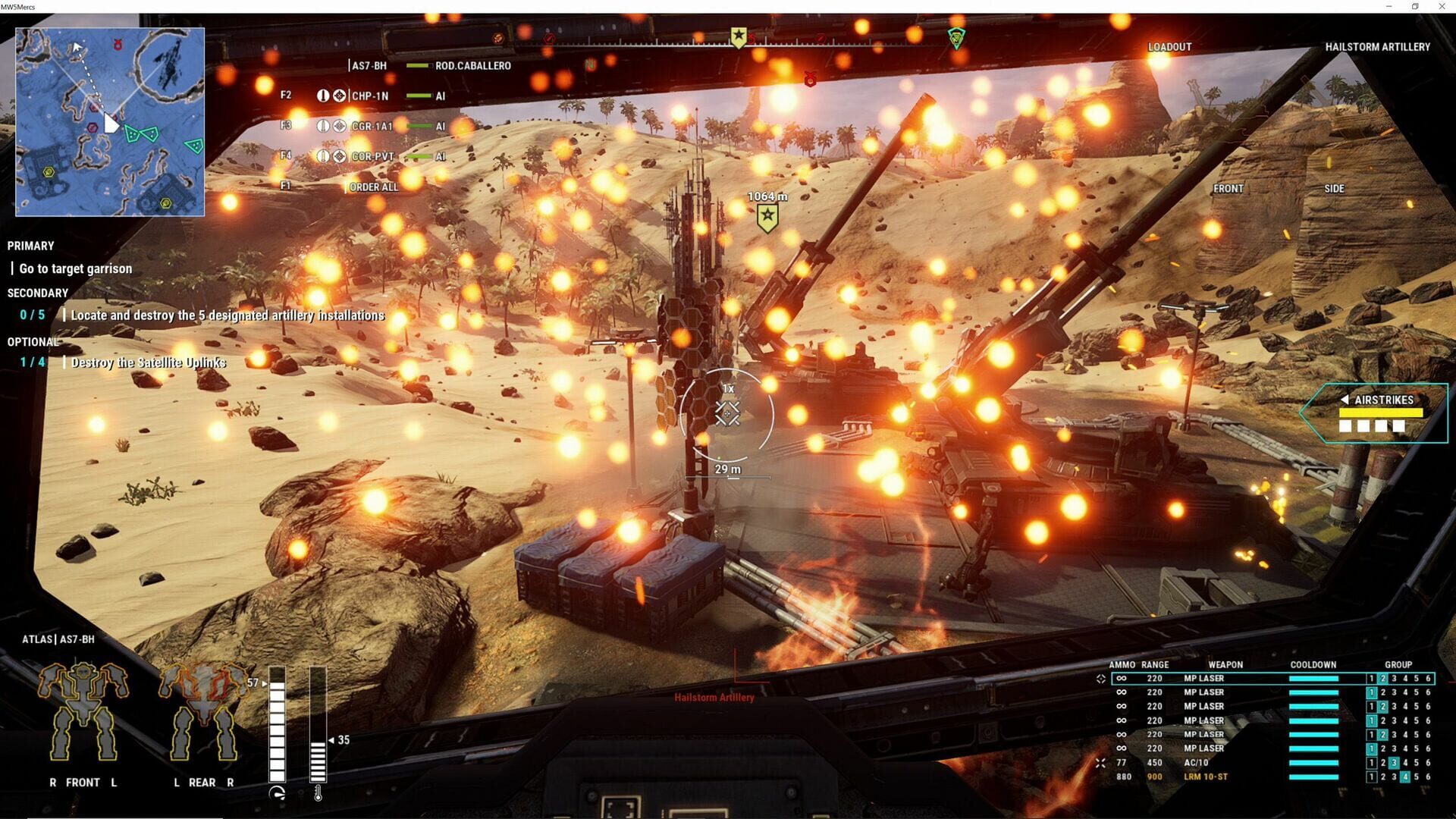 Screenshot for MechWarrior 5: Mercenaries - Heroes of the Inner Sphere
