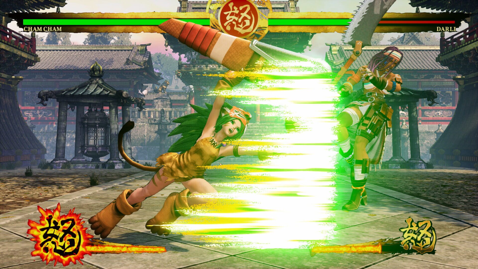Screenshot for Samurai Shodown: Cham Cham
