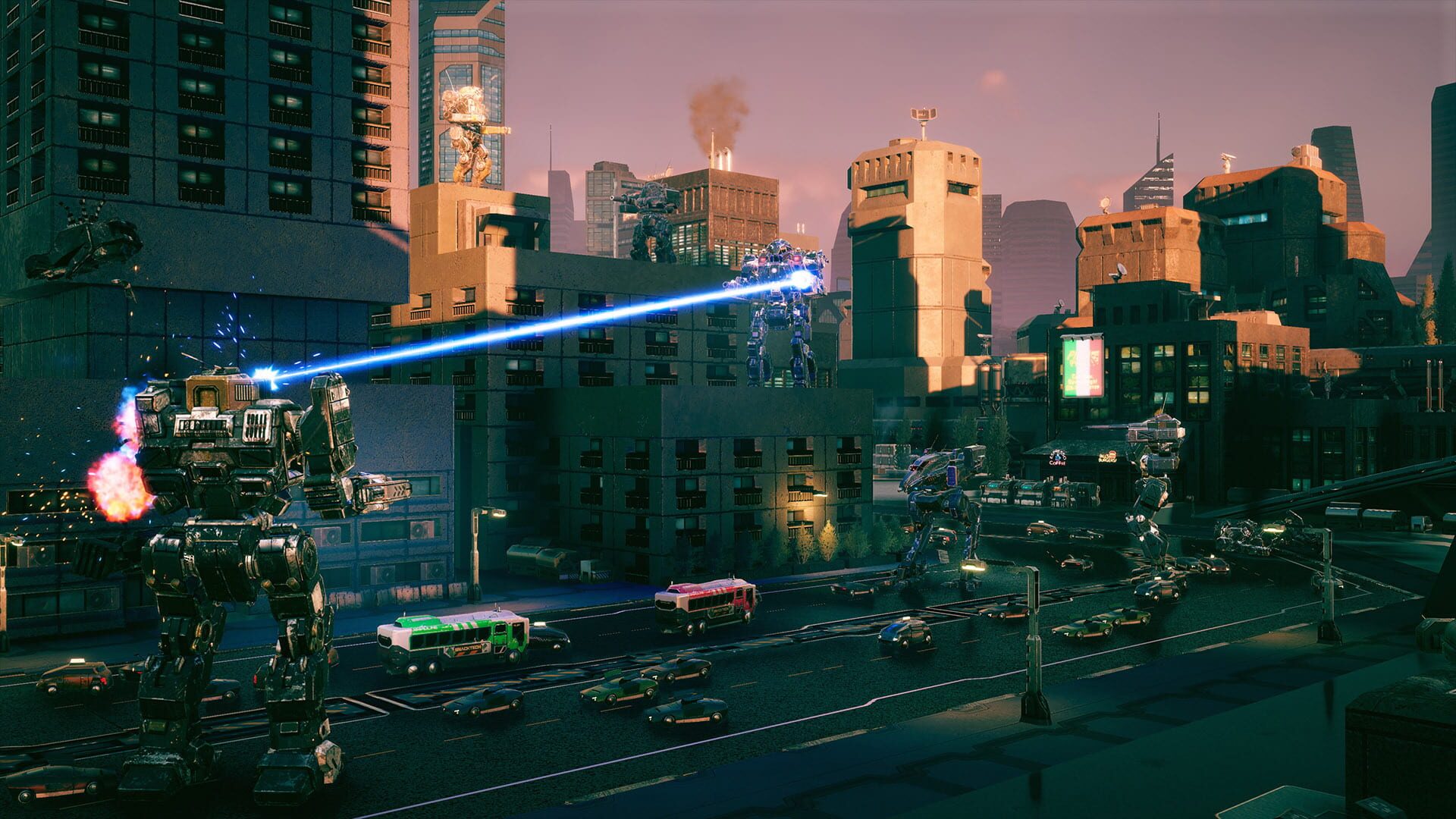 Screenshot for BattleTech: Urban Warfare