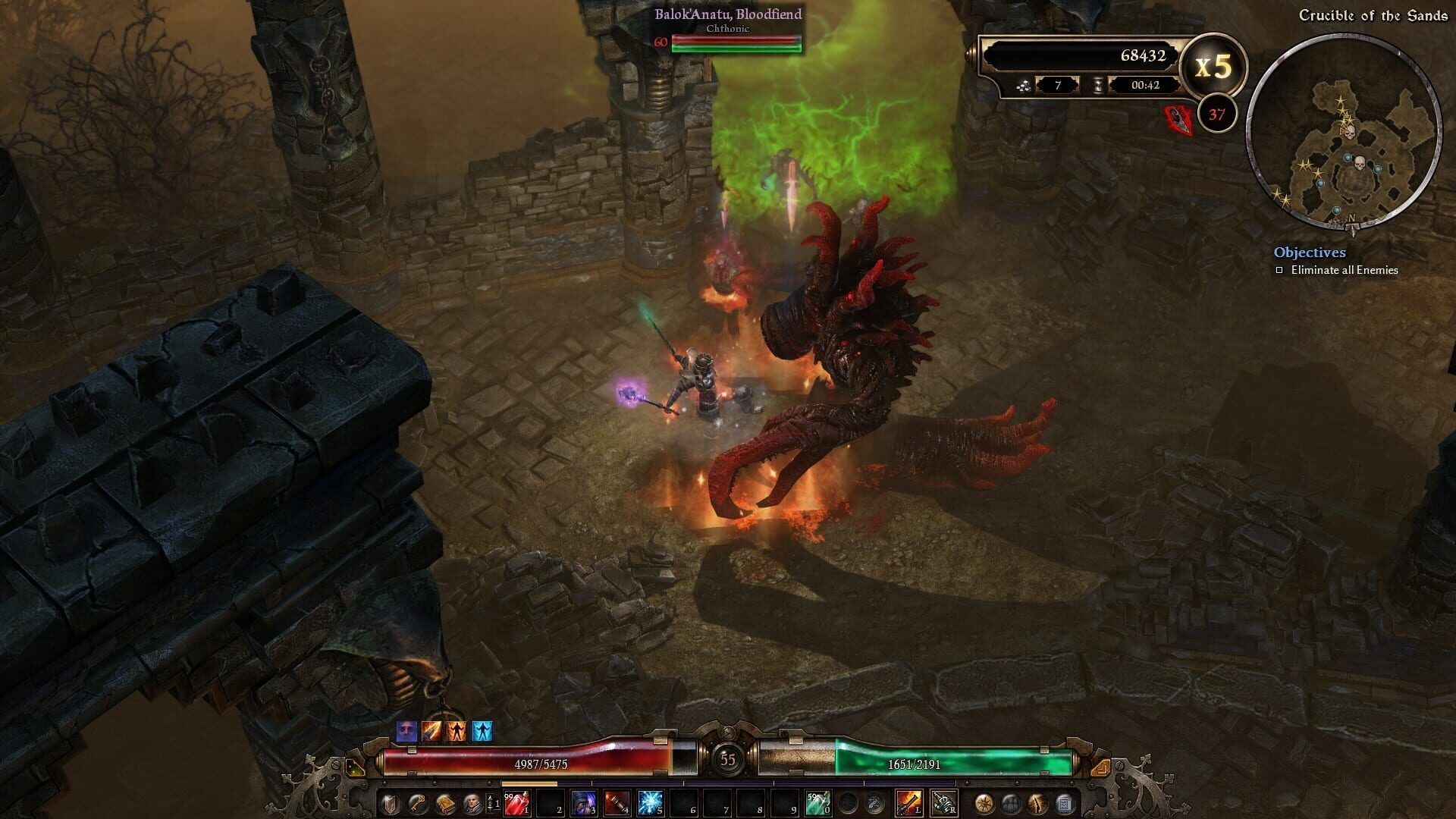 Screenshot for Grim Dawn: Crucible Mode DLC