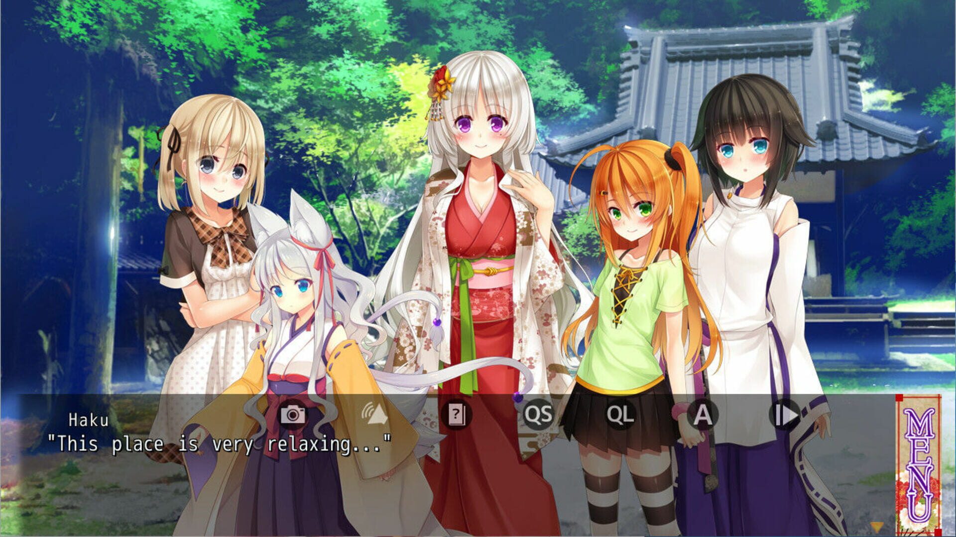 Screenshot for Ne no Kami: The Two Princess Knights of Kyoto - Extra Story