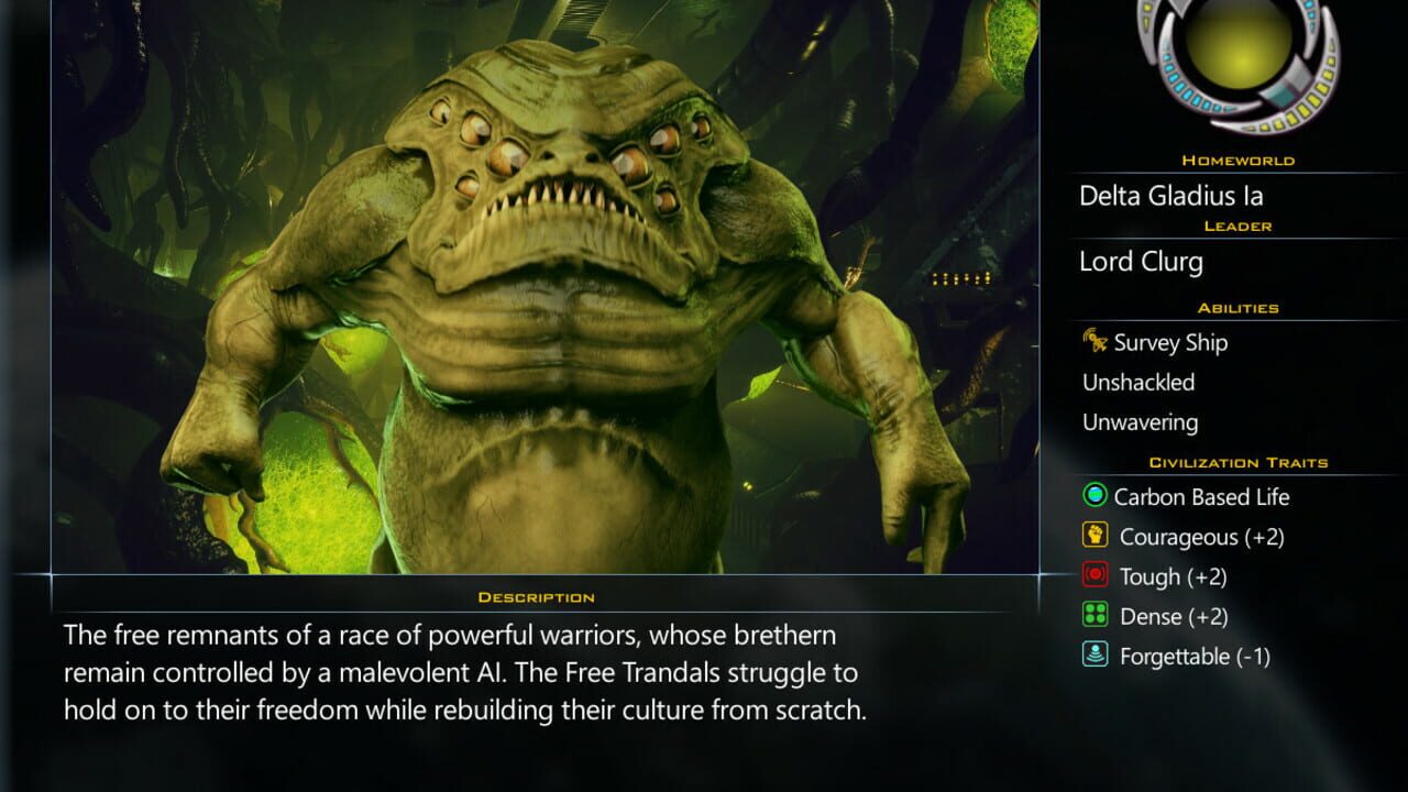 Screenshot for Galactic Civilizations III: Heroes of Star Control - Origins