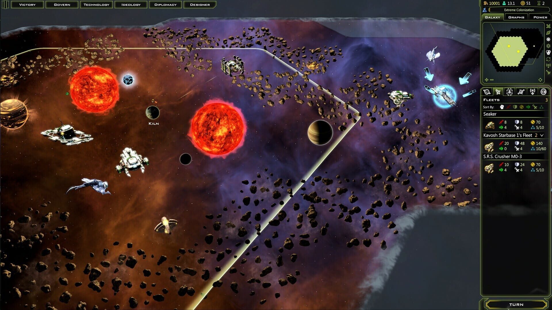 Screenshot for Galactic Civilizations III: Revenge of the Snathi