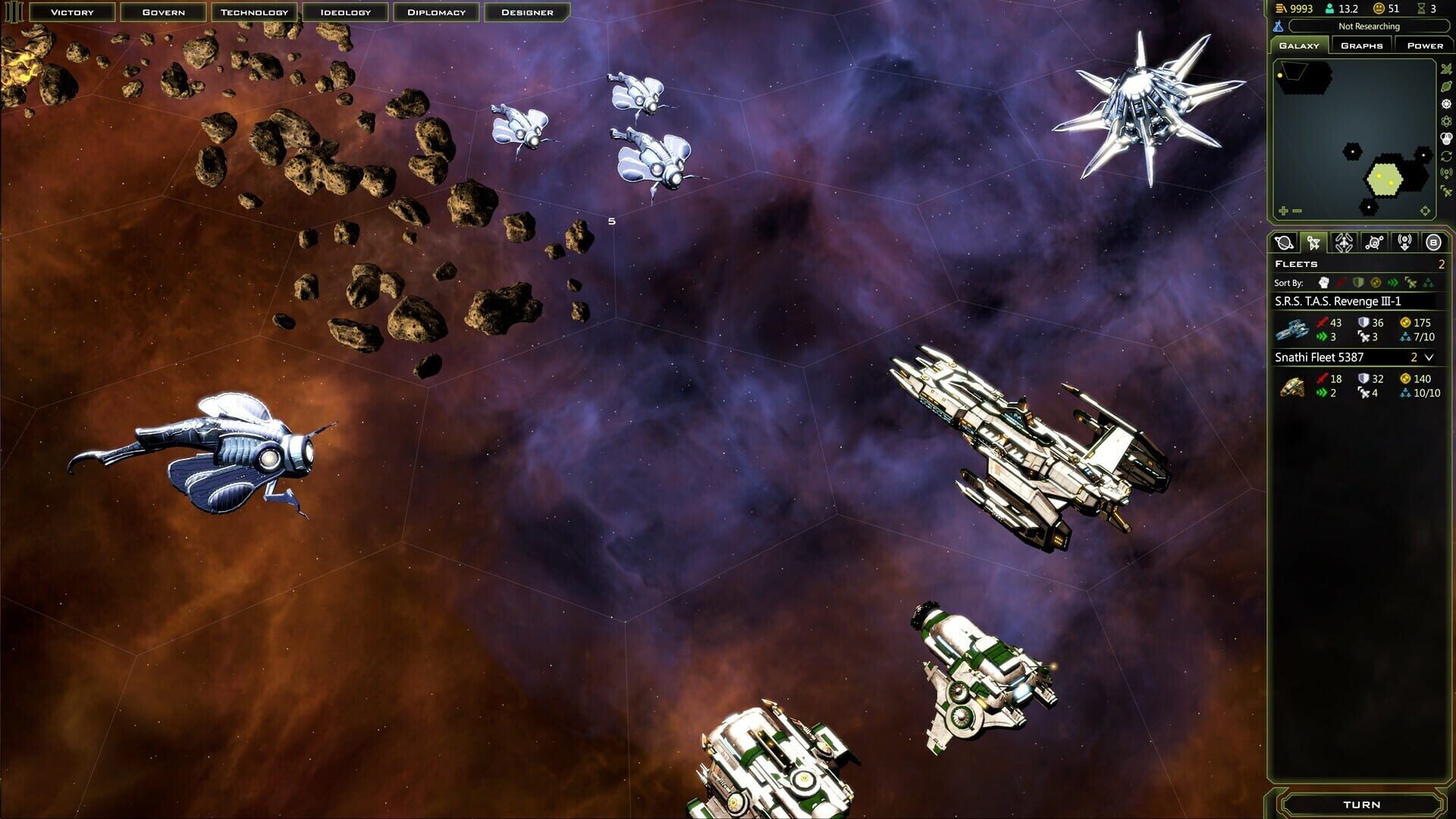 Screenshot for Galactic Civilizations III: Revenge of the Snathi