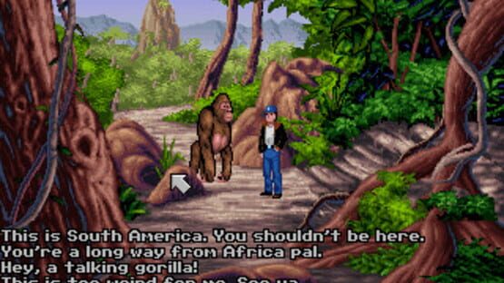 Screenshot for Flight of the Amazon Queen