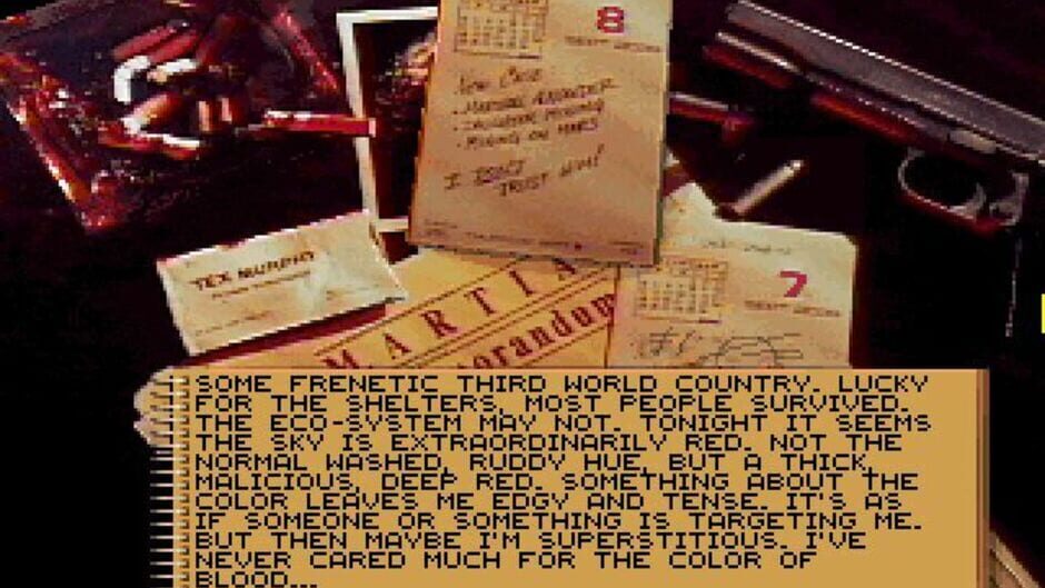 Screenshot for Tex Murphy: Martian Memorandum