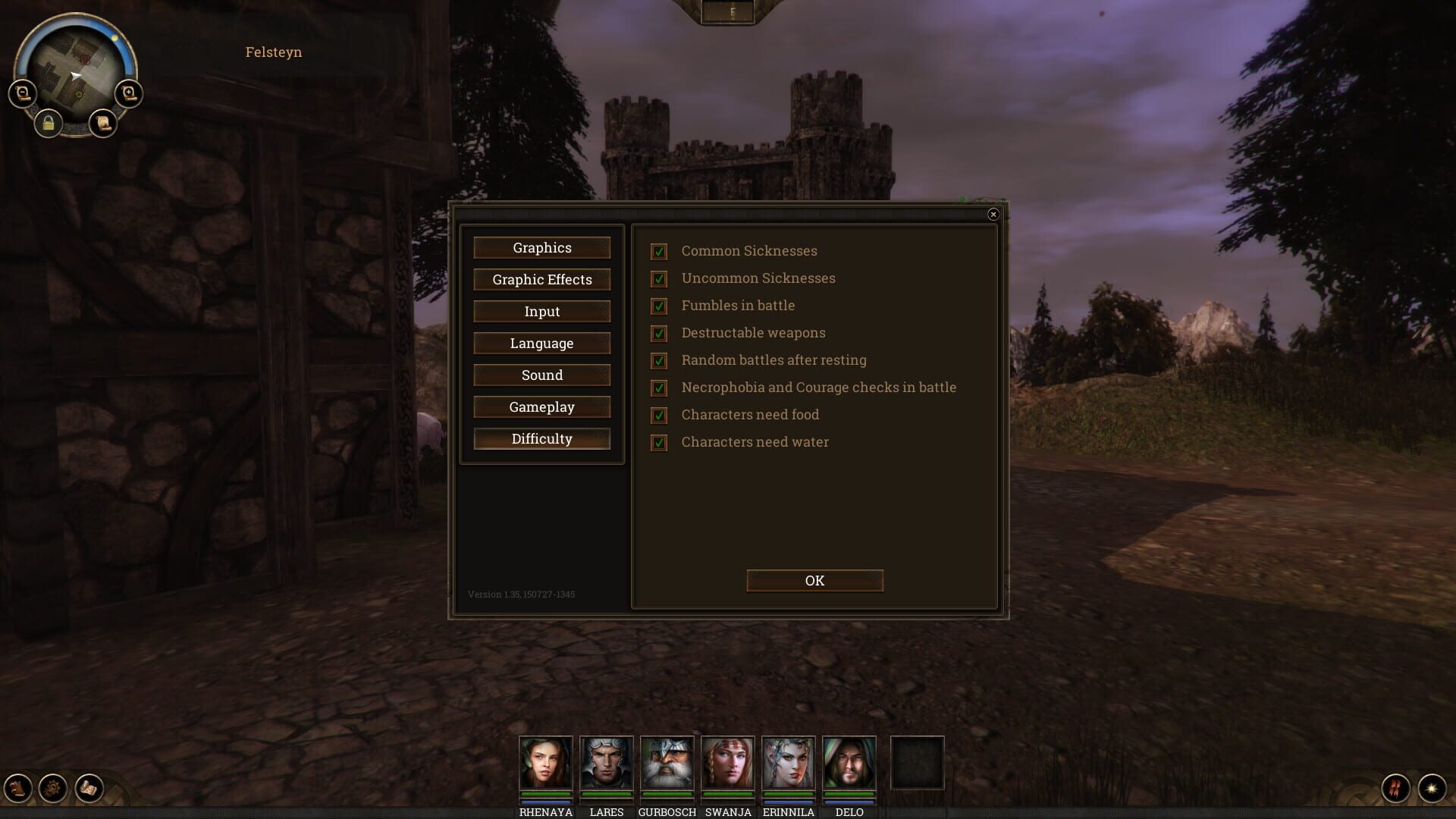 Screenshot for Realms of Arkania: Blade of Destiny - With Blade and Brilliance
