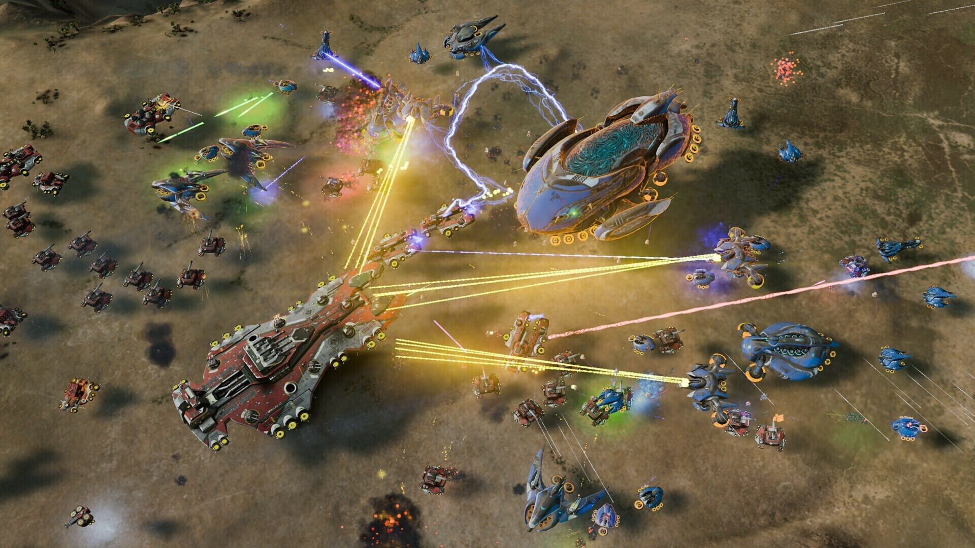 Screenshot for Ashes of the Singularity: Escalation - Overlord Scenario Pack
