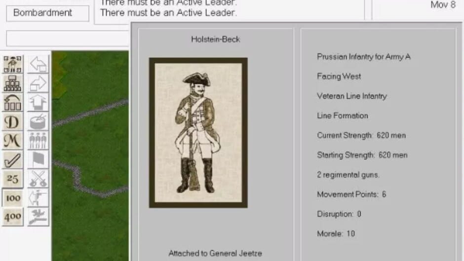 Screenshot for Dragoon: The Battles of Frederick the Great