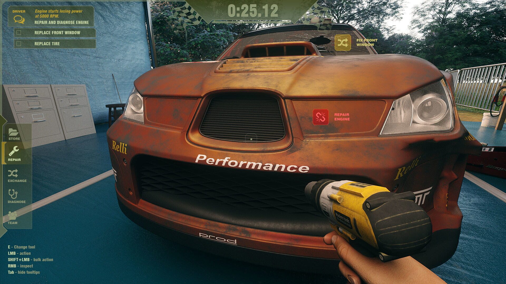 Screenshot for Rally Mechanic Simulator