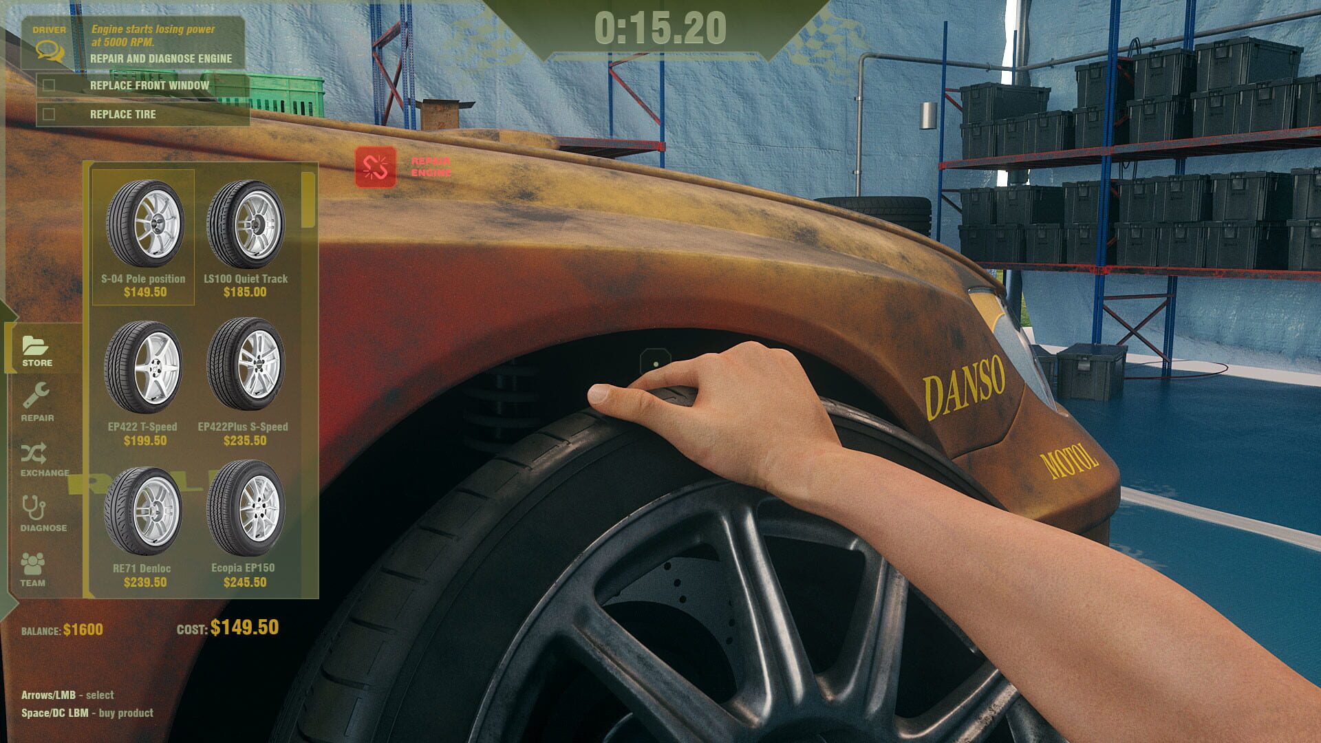 Screenshot for Rally Mechanic Simulator