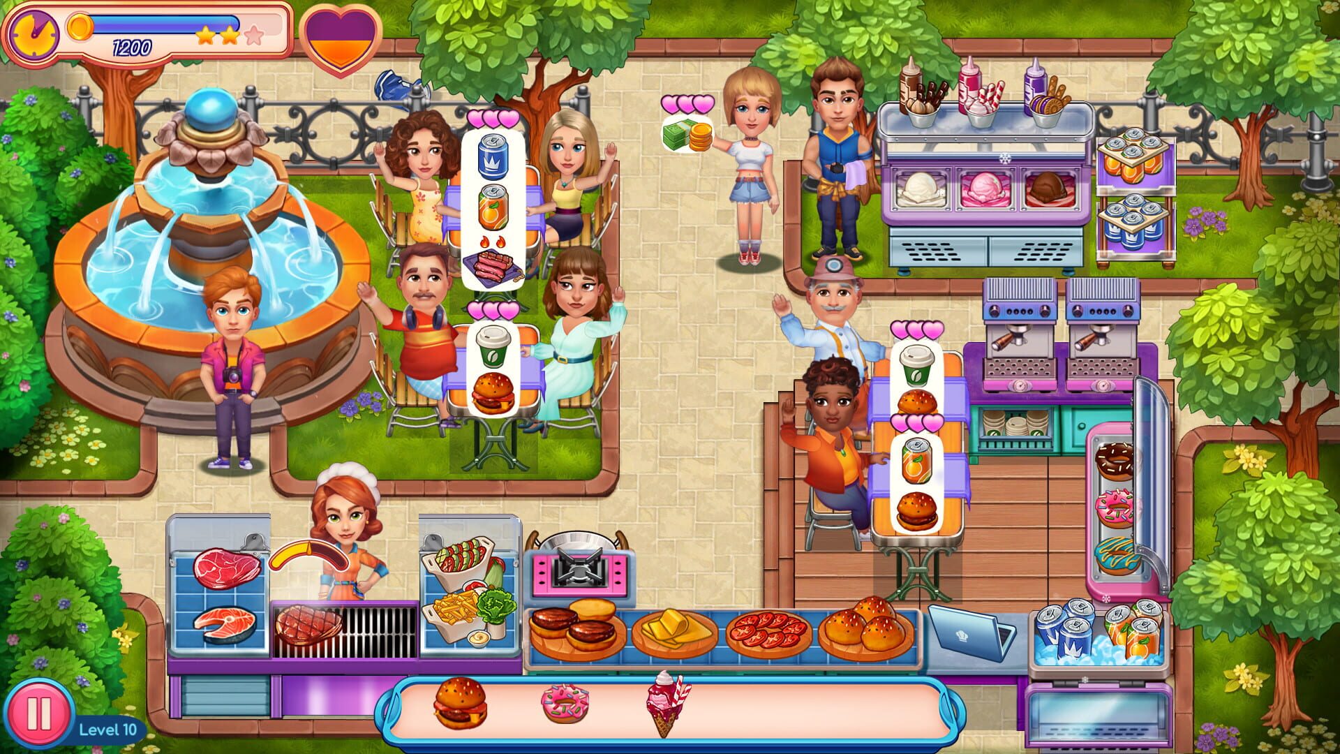 Screenshot for Claire's Cruisin' Cafe