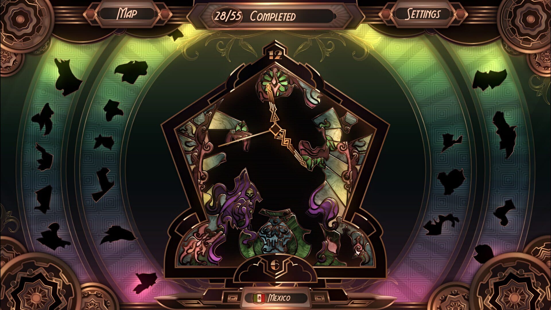 Screenshot for Glass Masquerade: Halloween Puzzle Pack